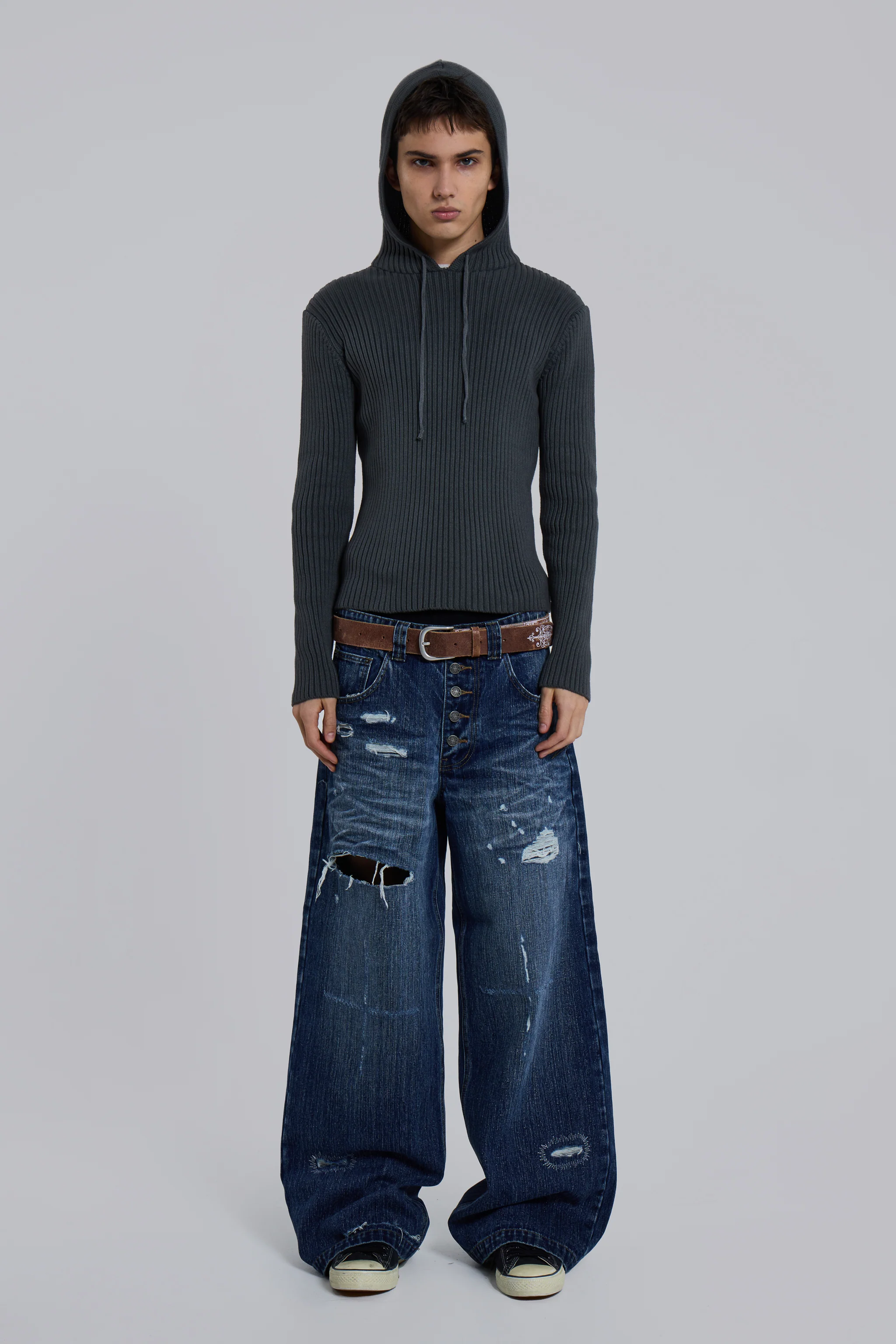 Dornan Rib Hoodie - Image 5