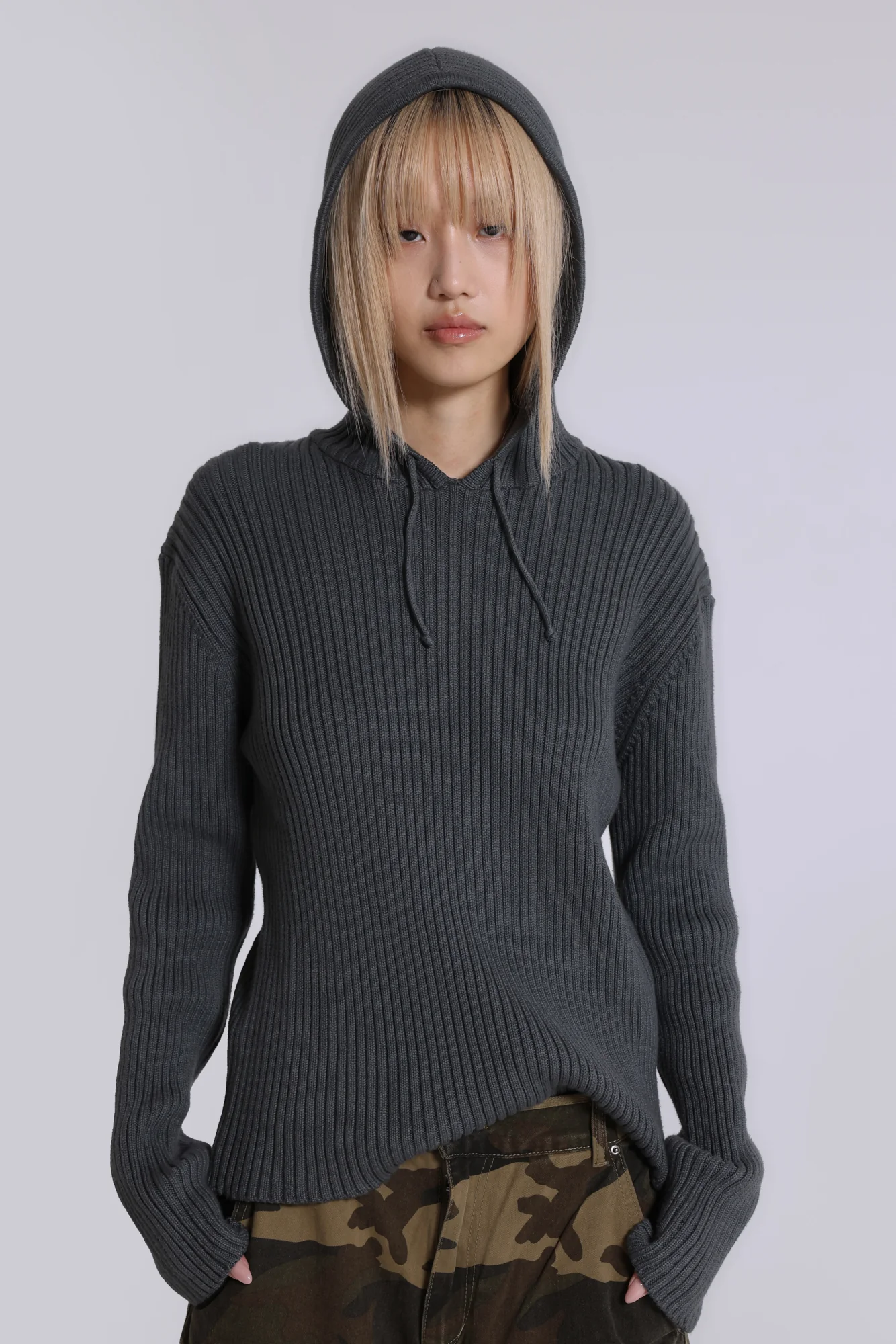 Dornan Rib Hoodie - Image 4