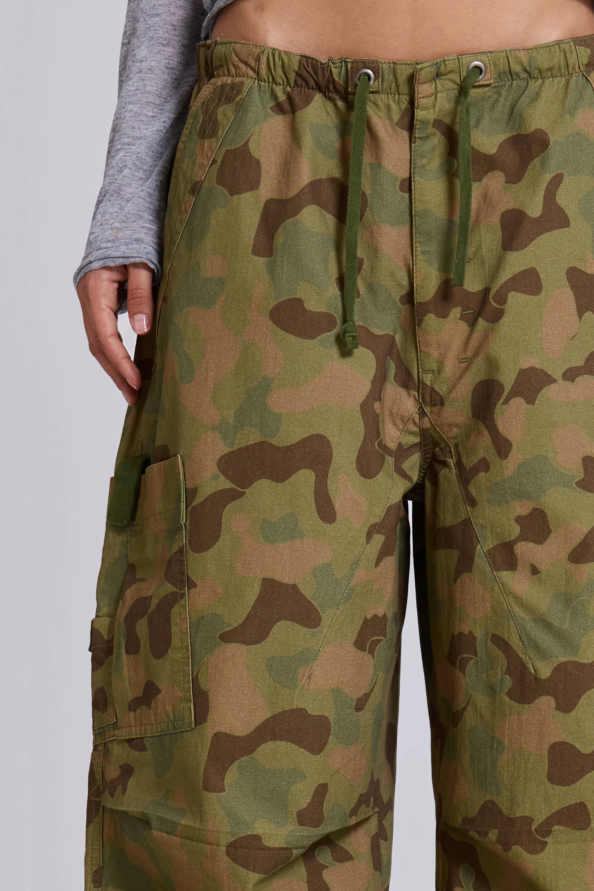 Duck Camo Parachute Pants - Image 4