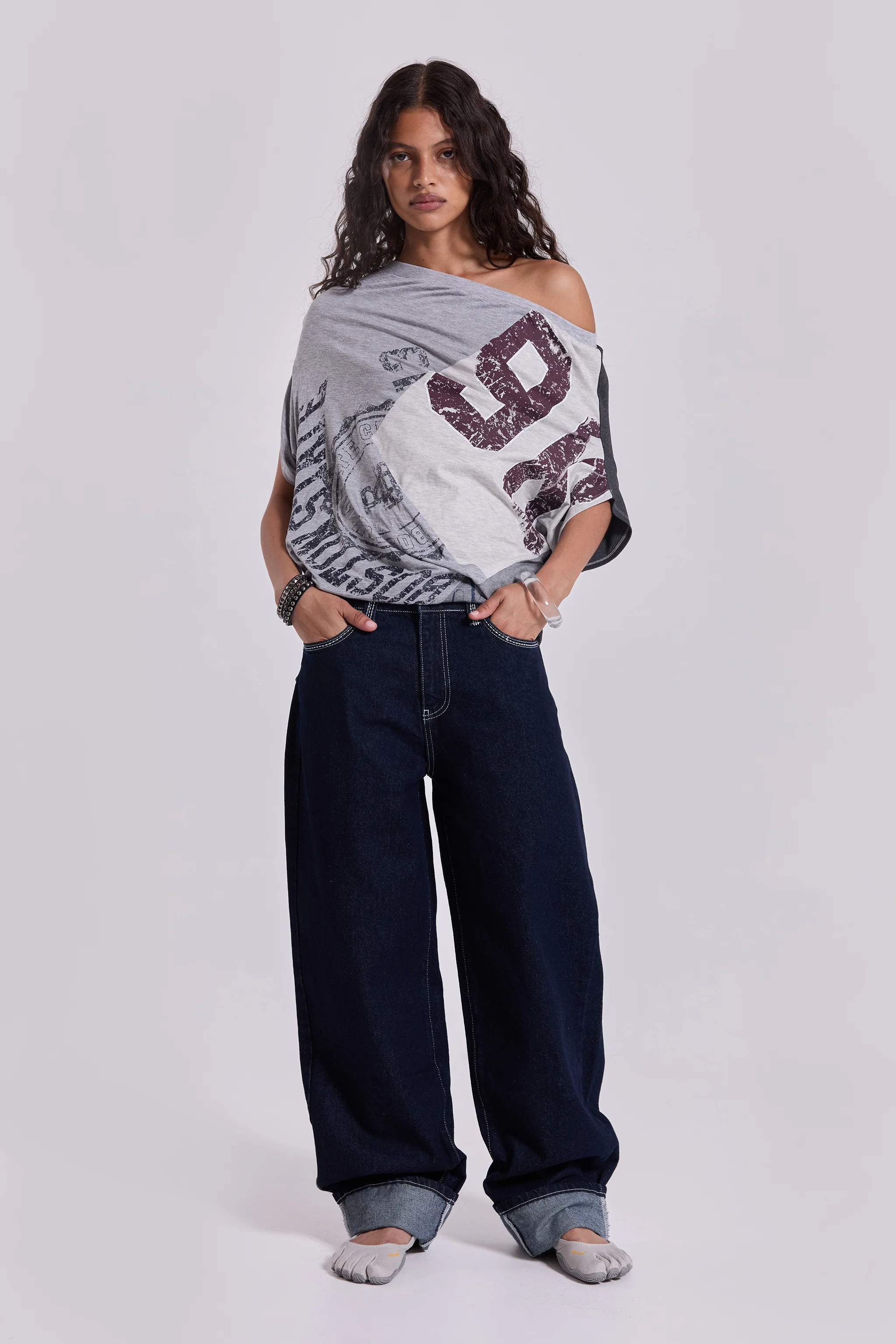 Sonic Embroidered Baggy Jeans - Image 22