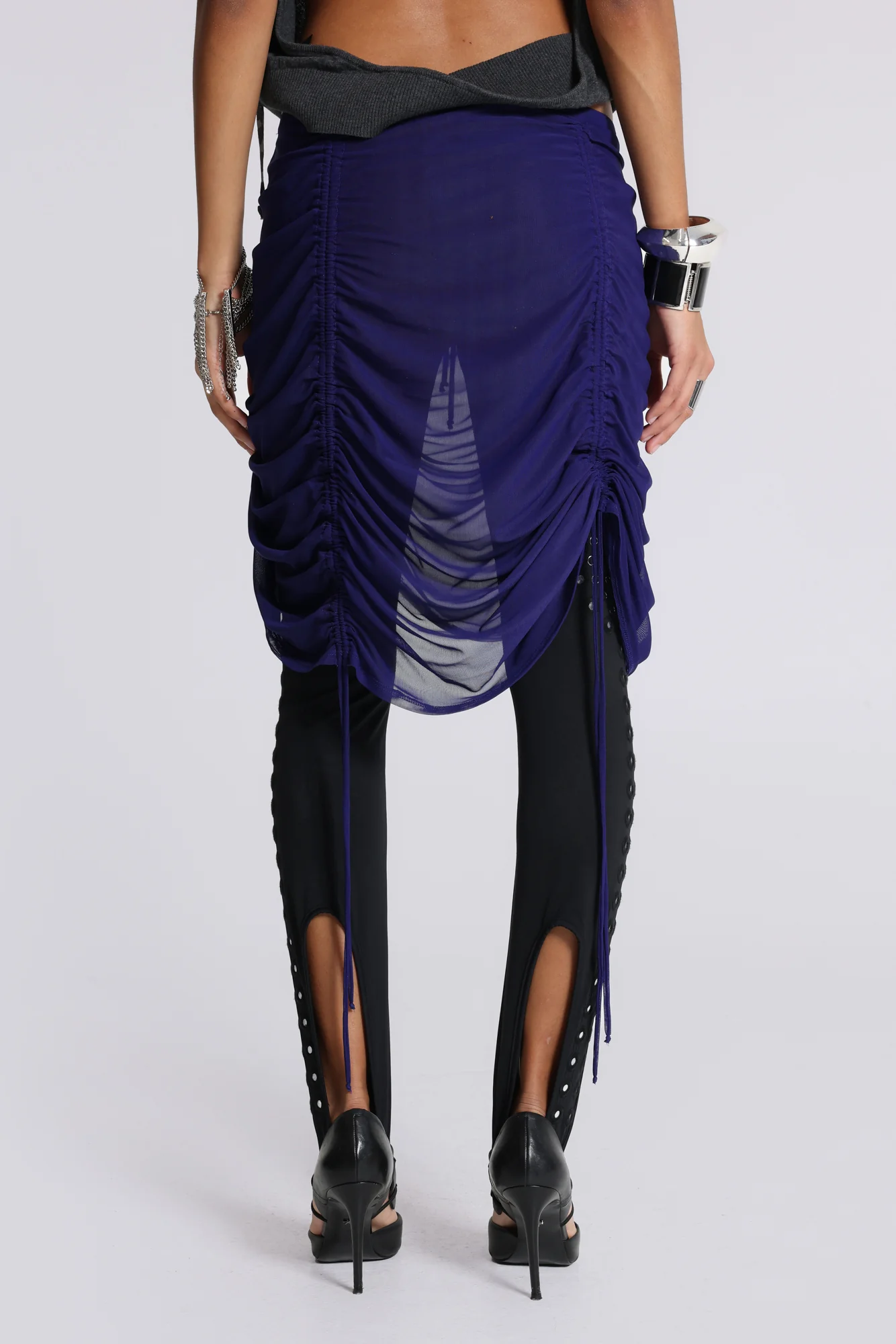 Equora Embellished Stirrup Leggings - Image 12