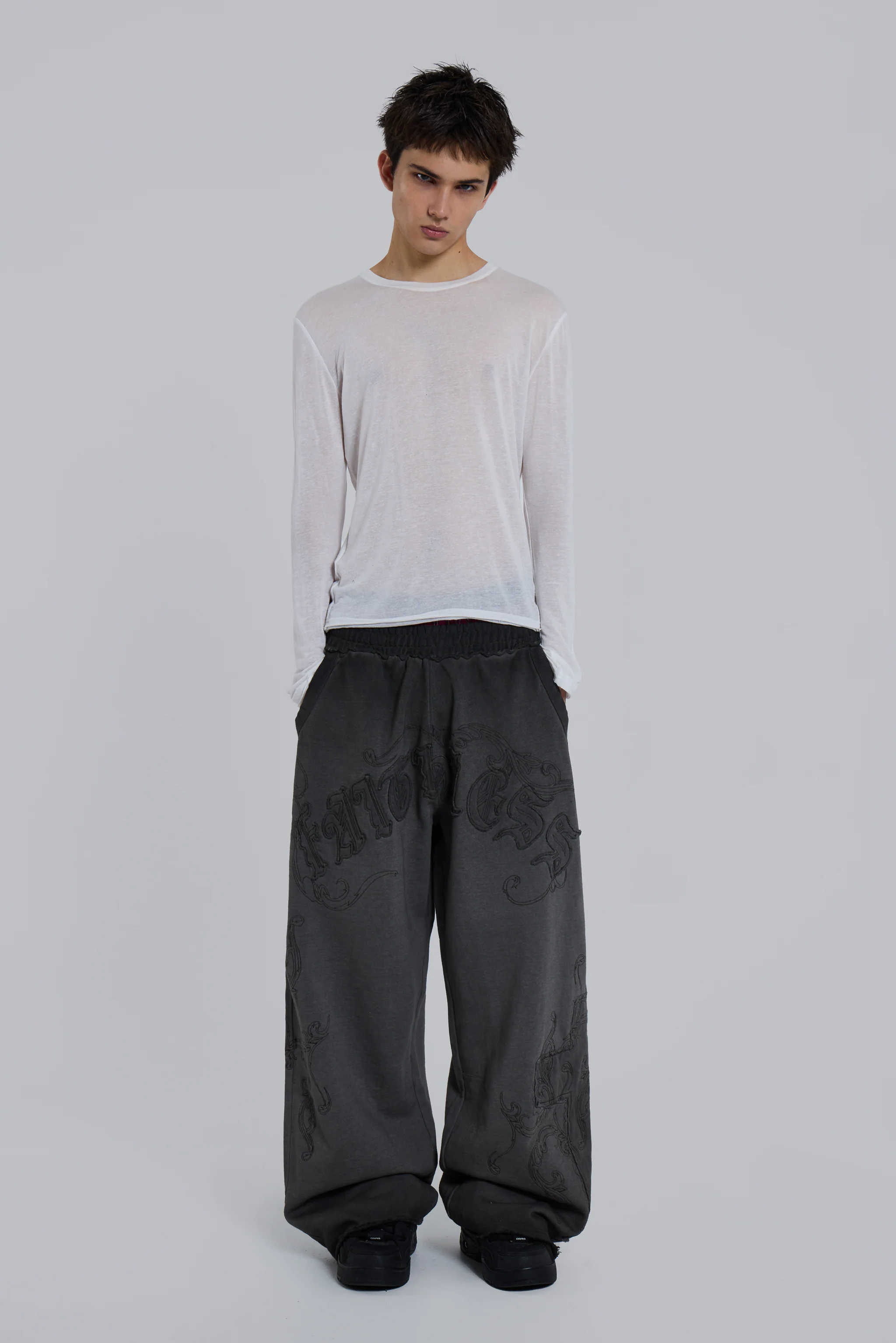 Faithless Applique Monster Joggers - Image 3