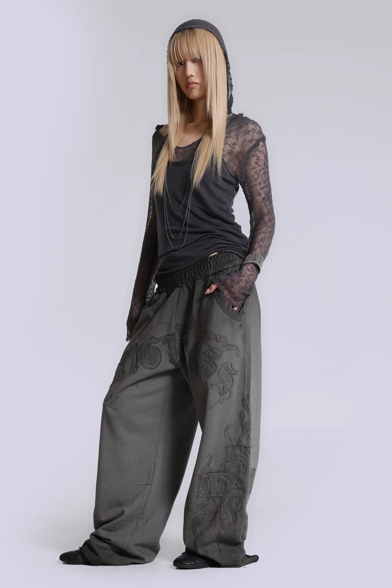 Faithless Applique Monster Joggers - Image 2