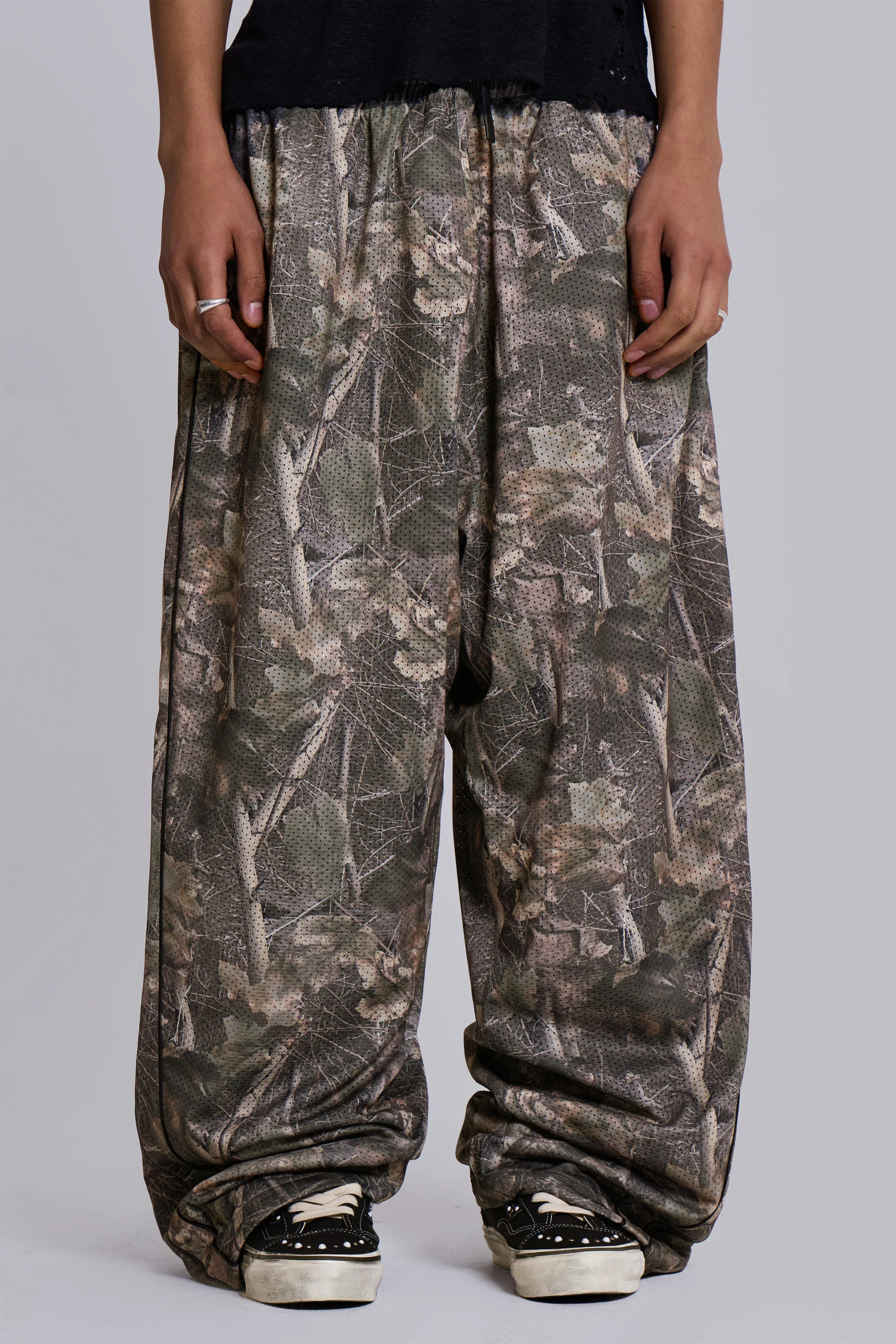 Forest Camo Mesh Vapor Tracksuit Bottoms - Image 4