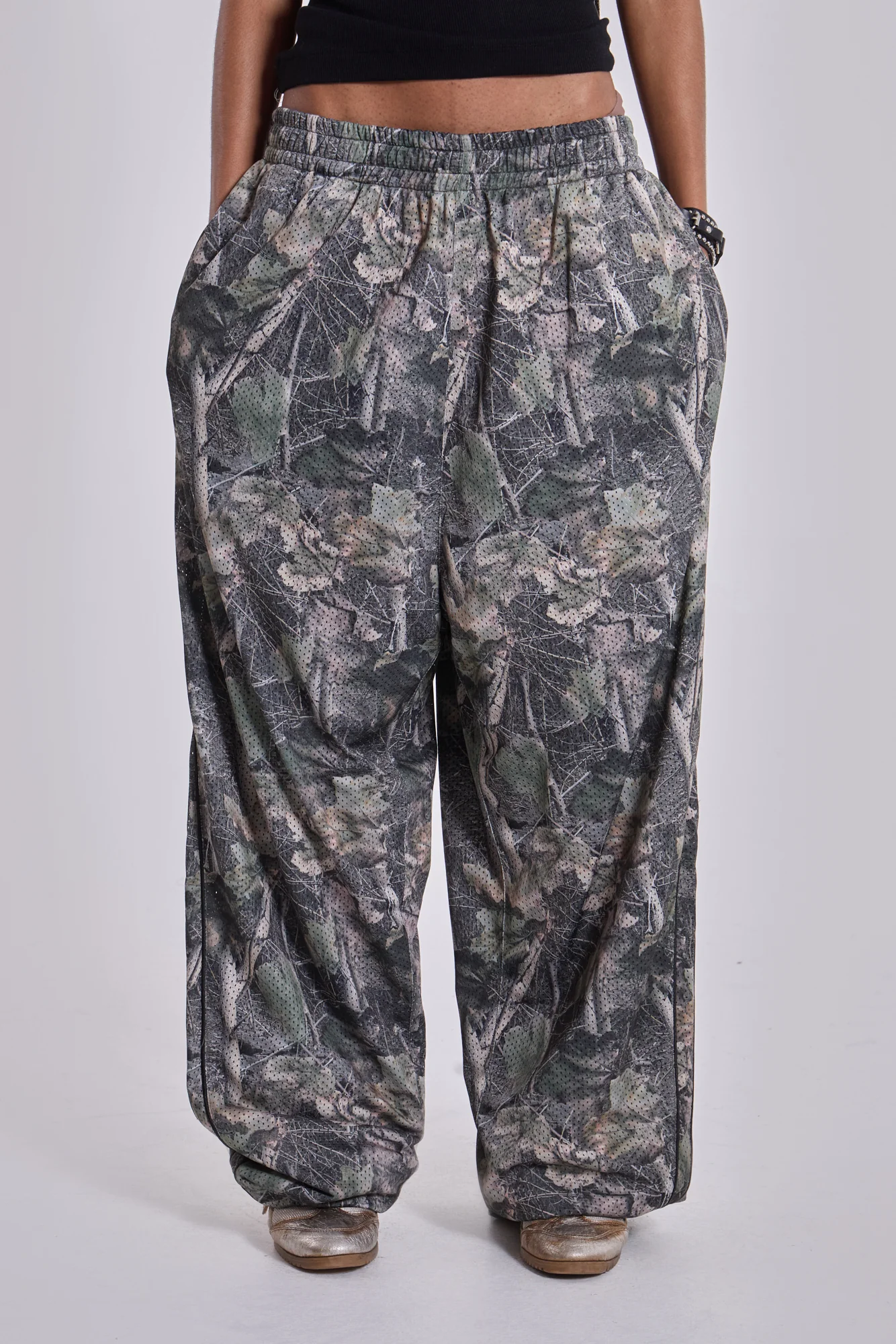 Forest Camo Mesh Vapor Tracksuit Bottoms - Image 3