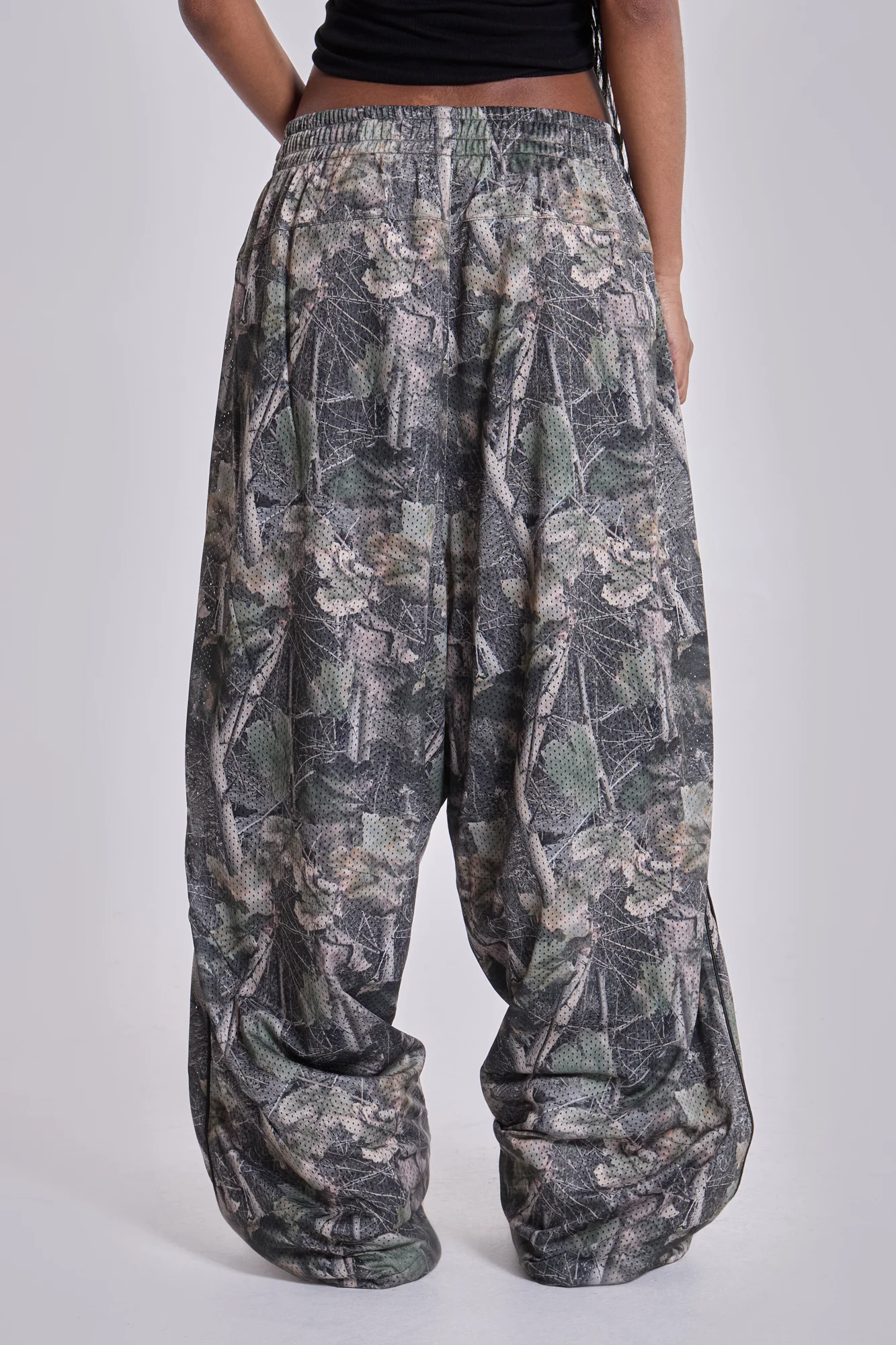 Forest Camo Mesh Vapor Tracksuit Bottoms - Image 5