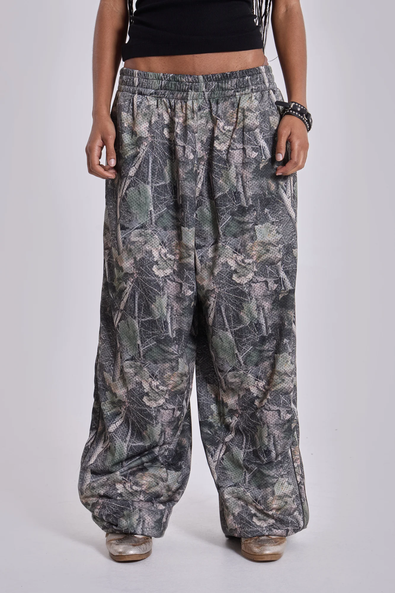 Forest Camo Mesh Vapor Tracksuit Bottoms - Image 6