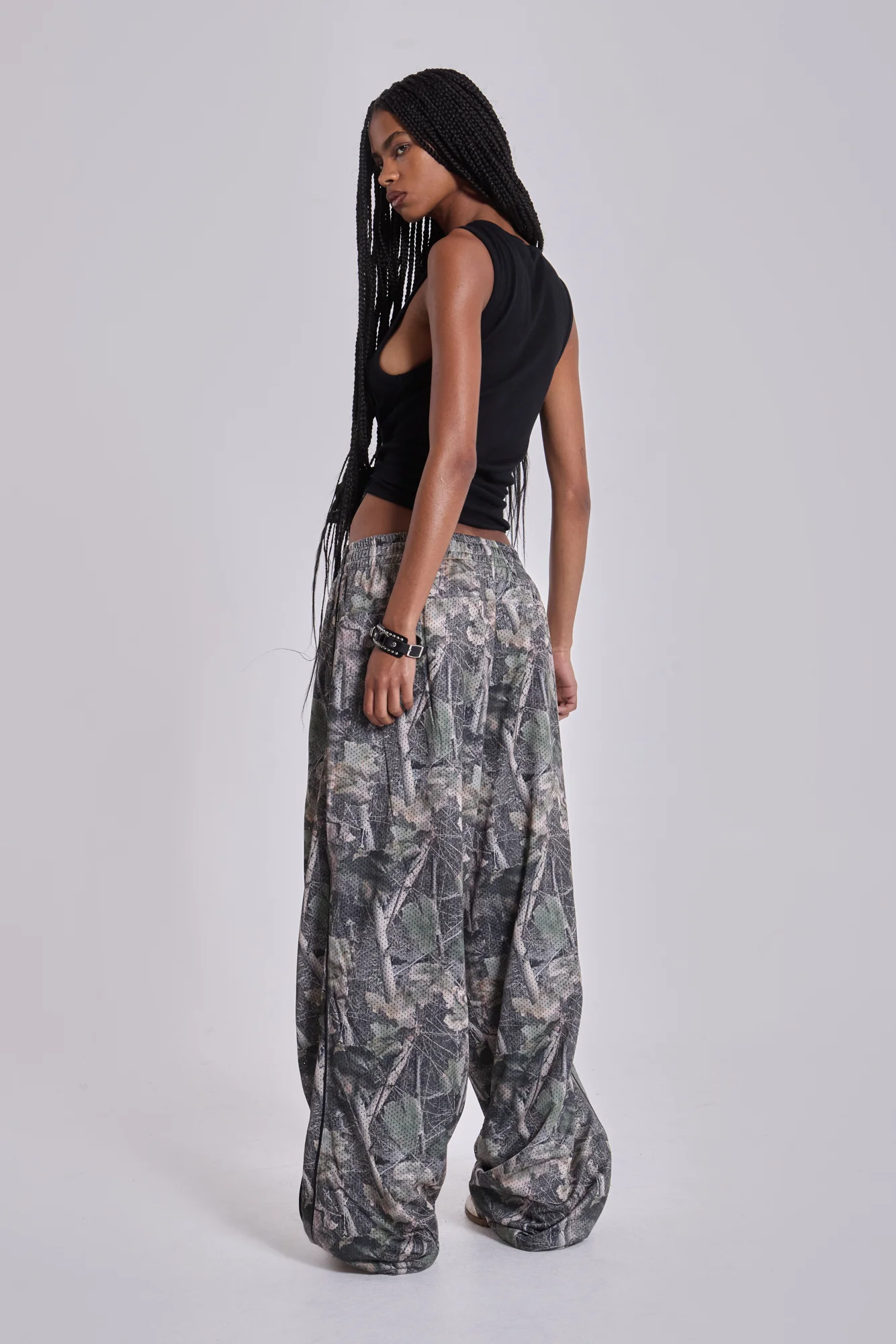 Forest Camo Mesh Vapor Tracksuit Bottoms - Image 7