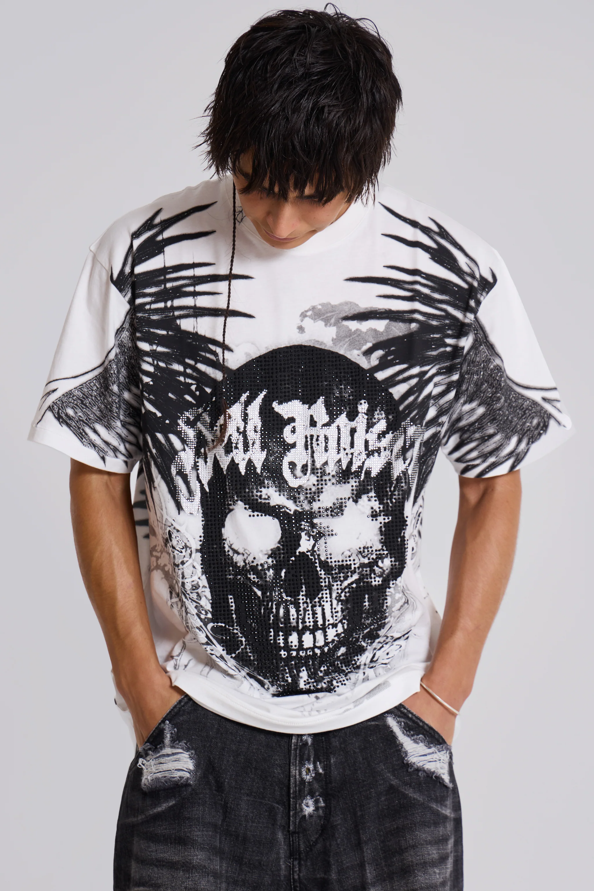 Grave Diamonte Baggy Tee - Image 6