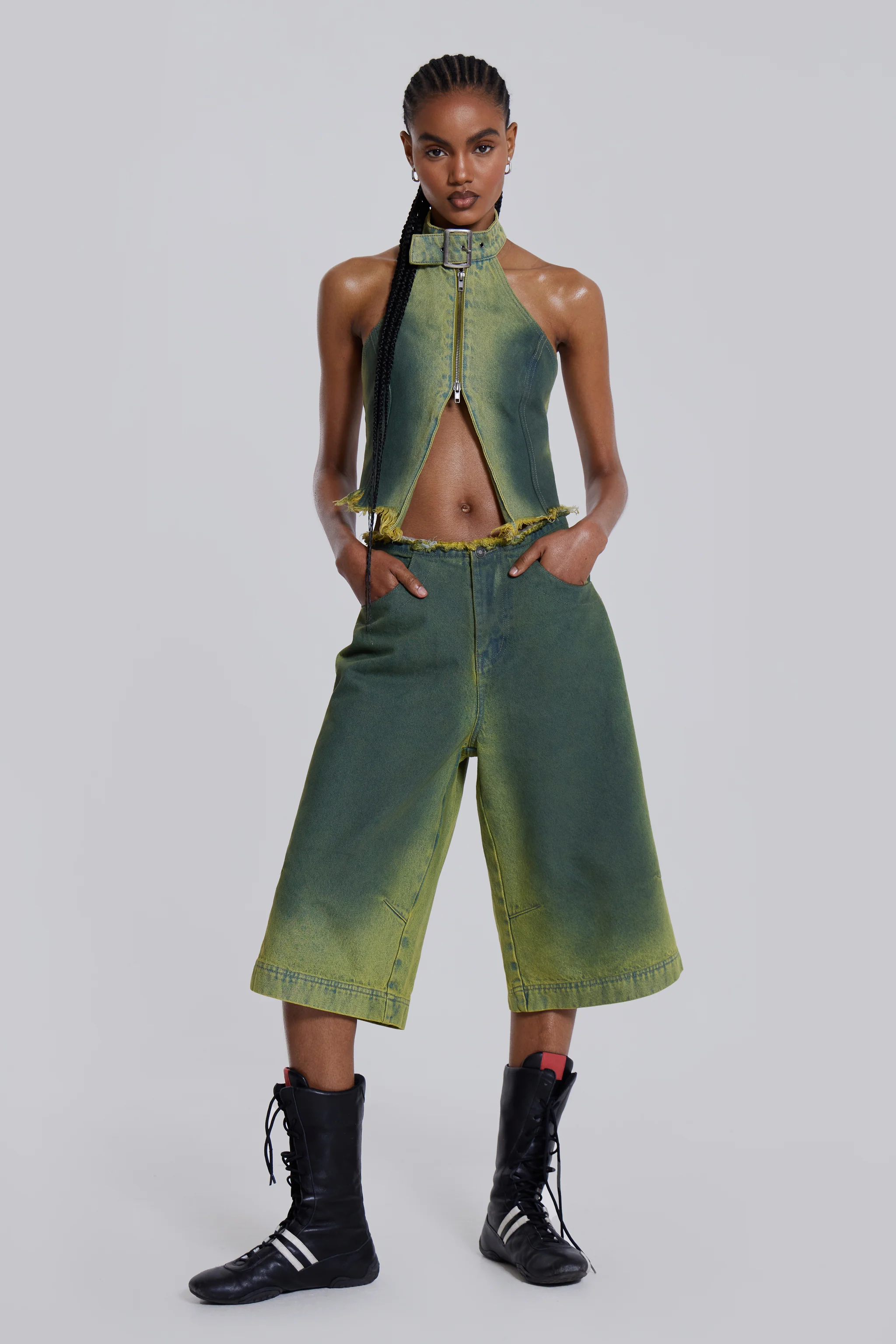 Toxic Denim Top - Image 4