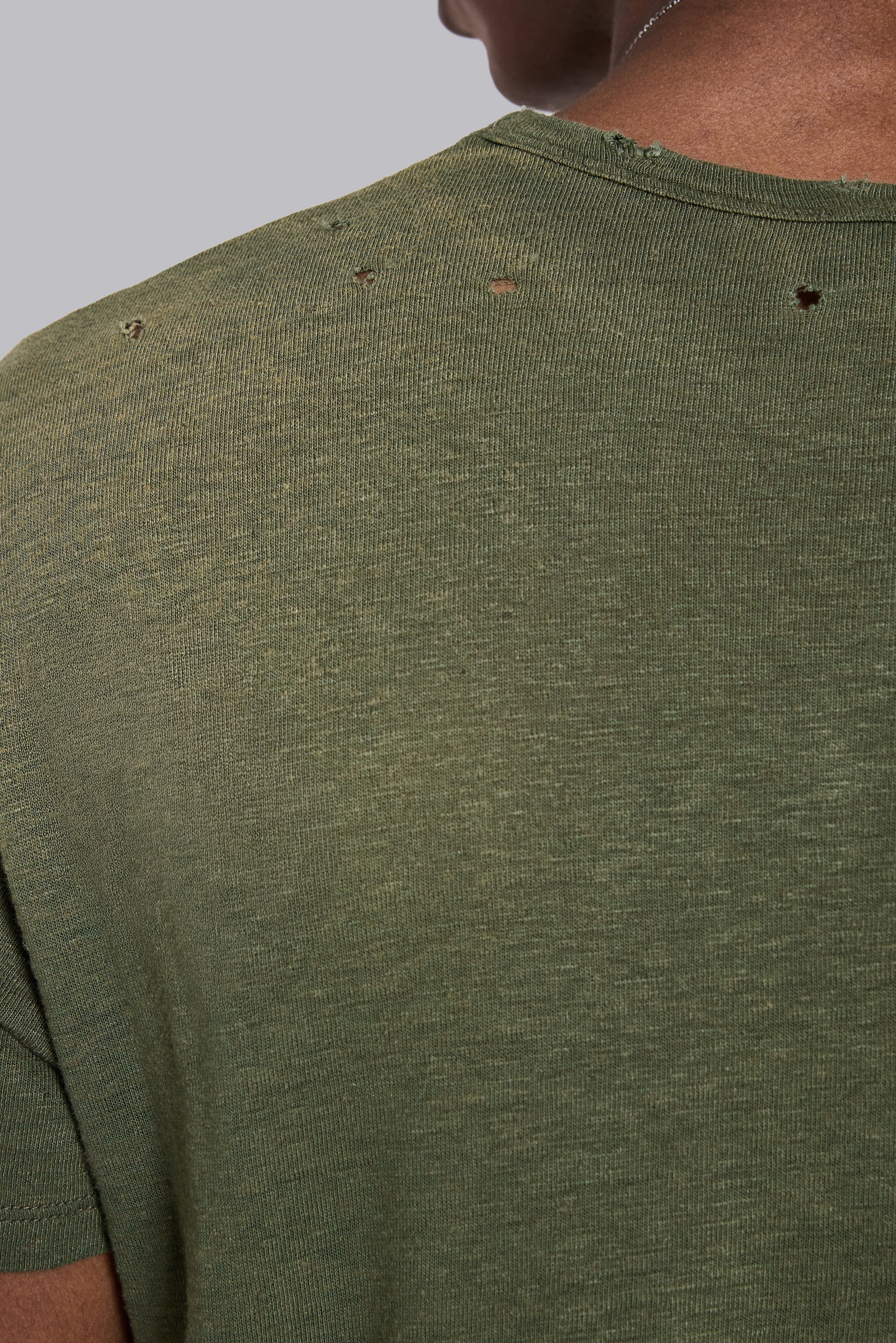 Green Star Sun Faded T-Shirt - Image 6