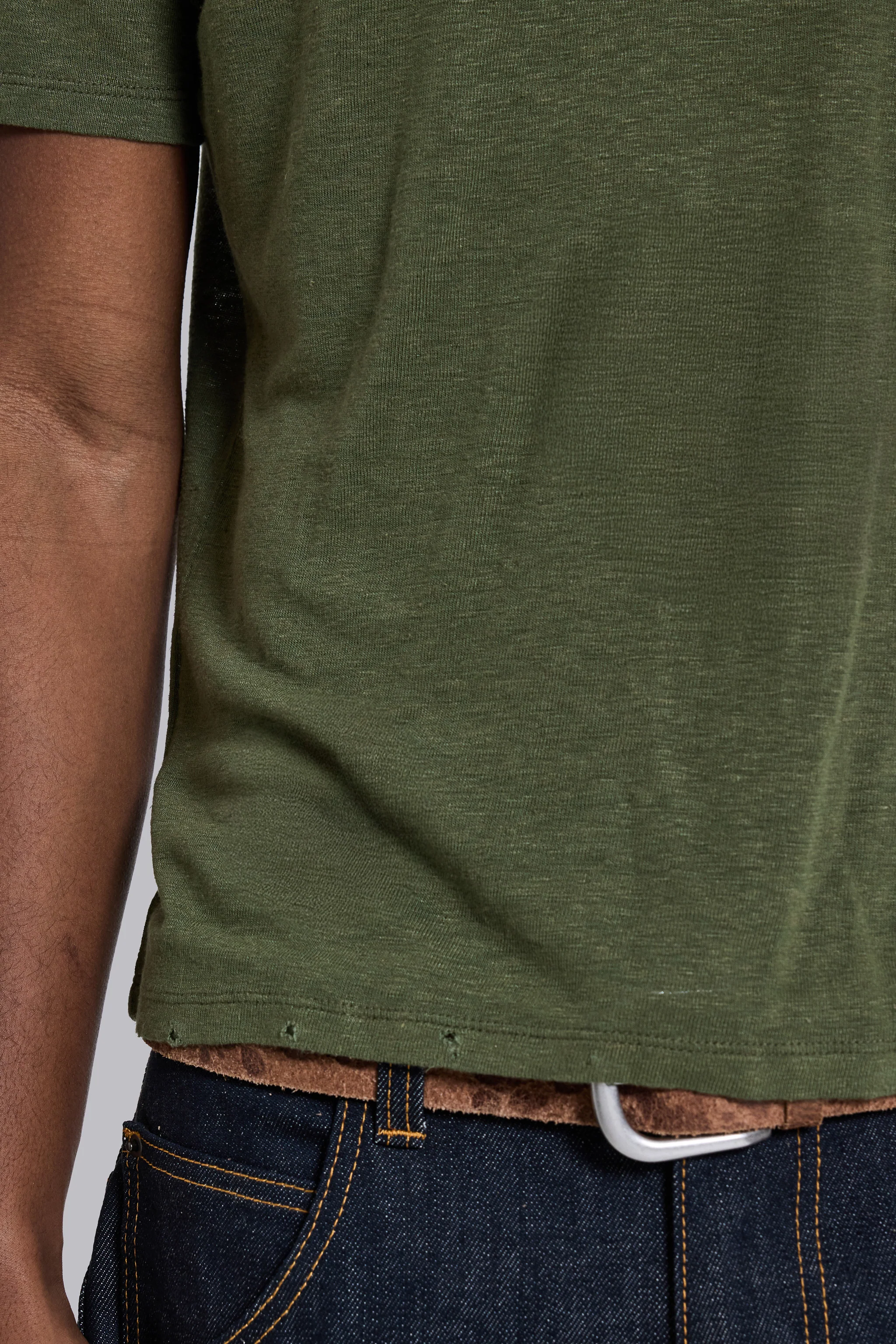 Green Star Sun Faded T-Shirt - Image 8