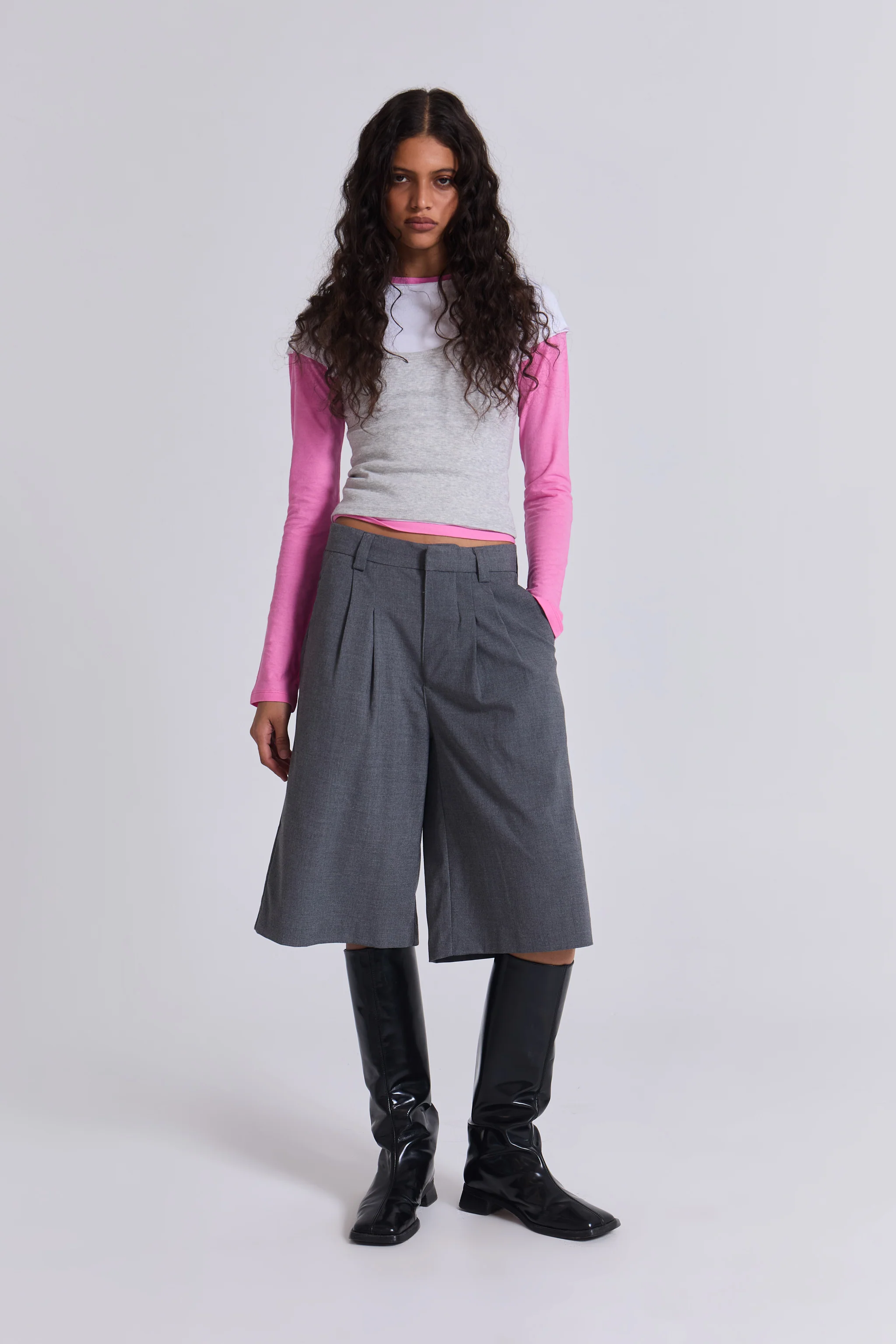 Grey Goliath Tailored Shorts - Image 6