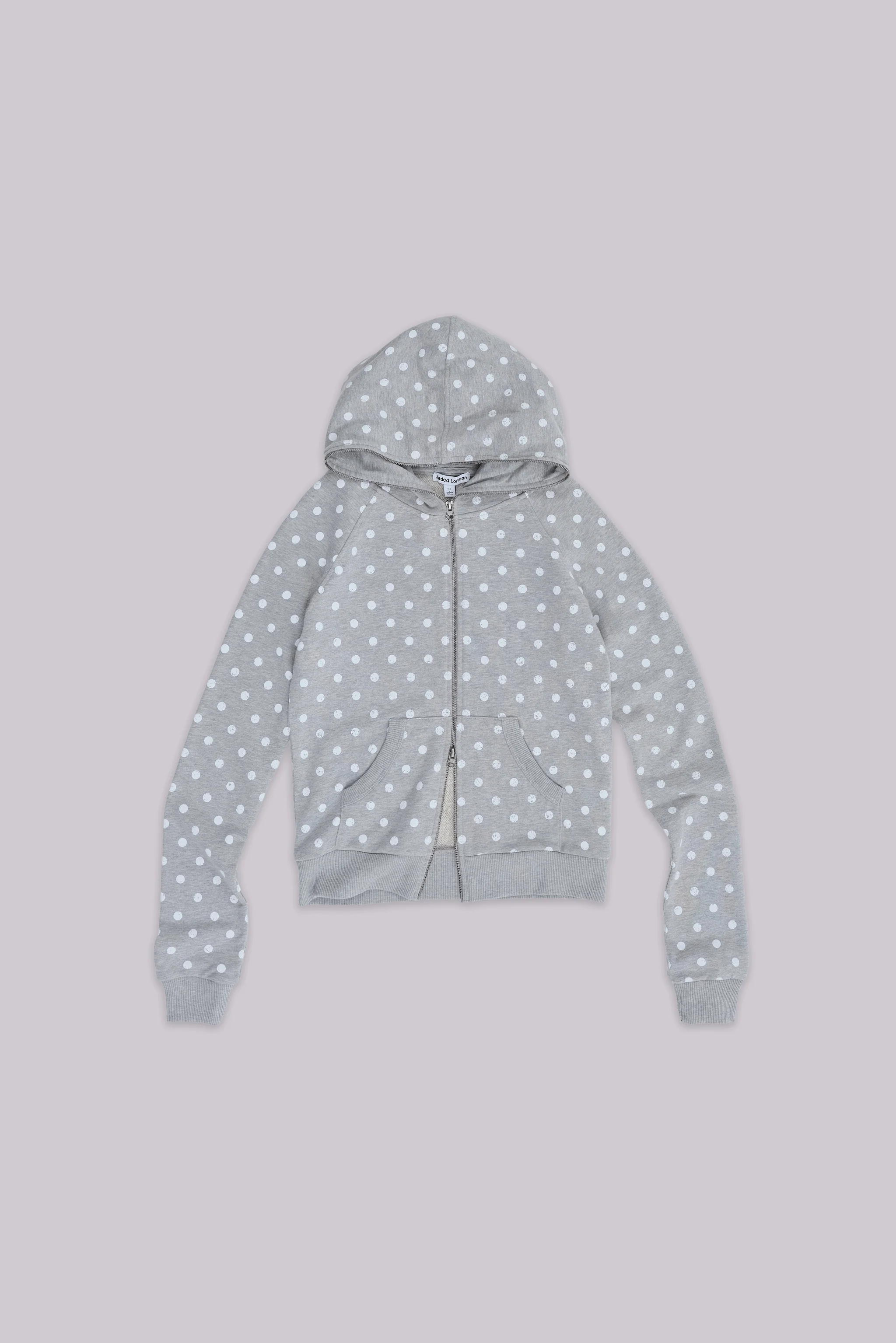 Grey Polkadot Hoodie - Image 4