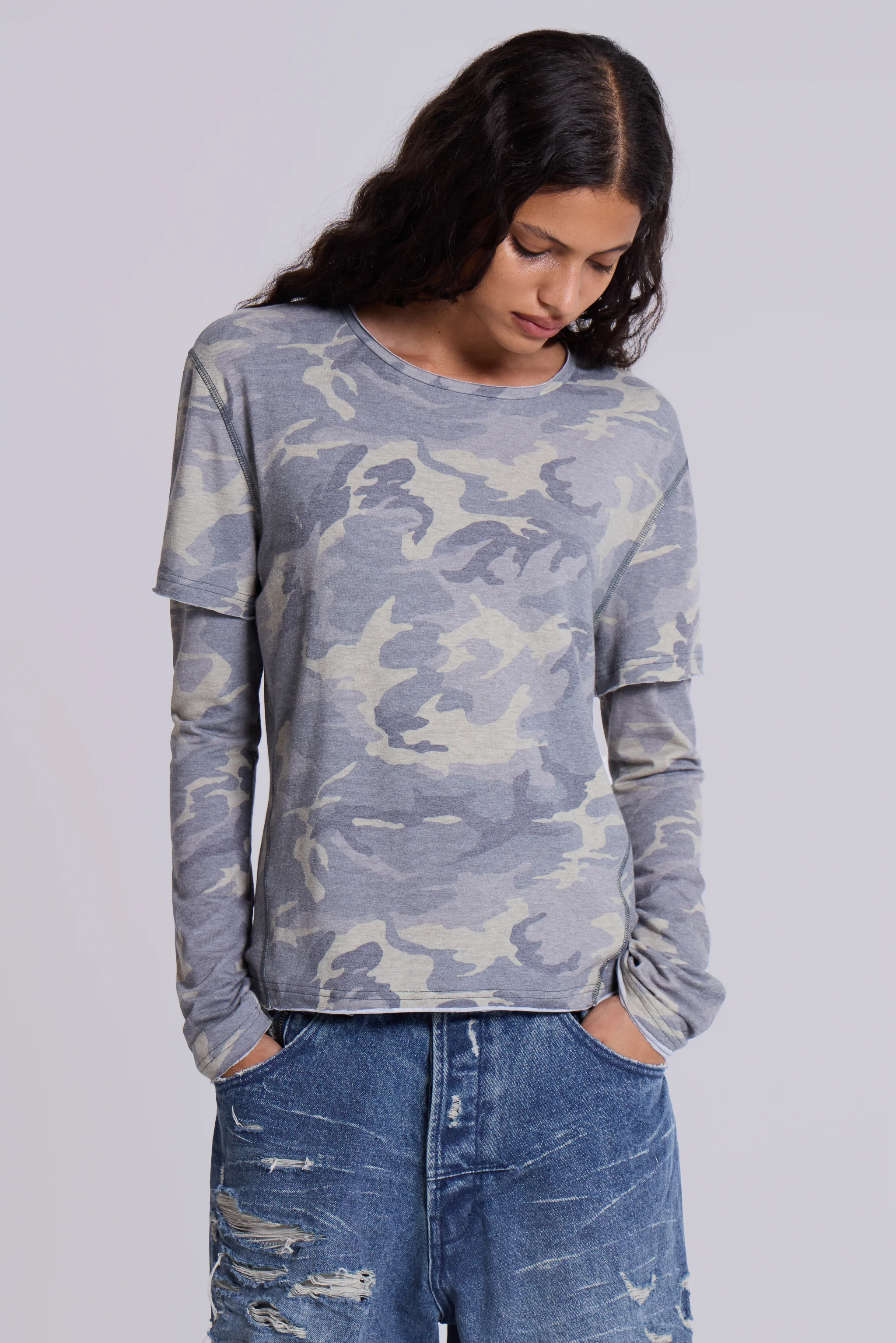 Guerilla Double Layer Long Sleeve T-Shirt - Image 4