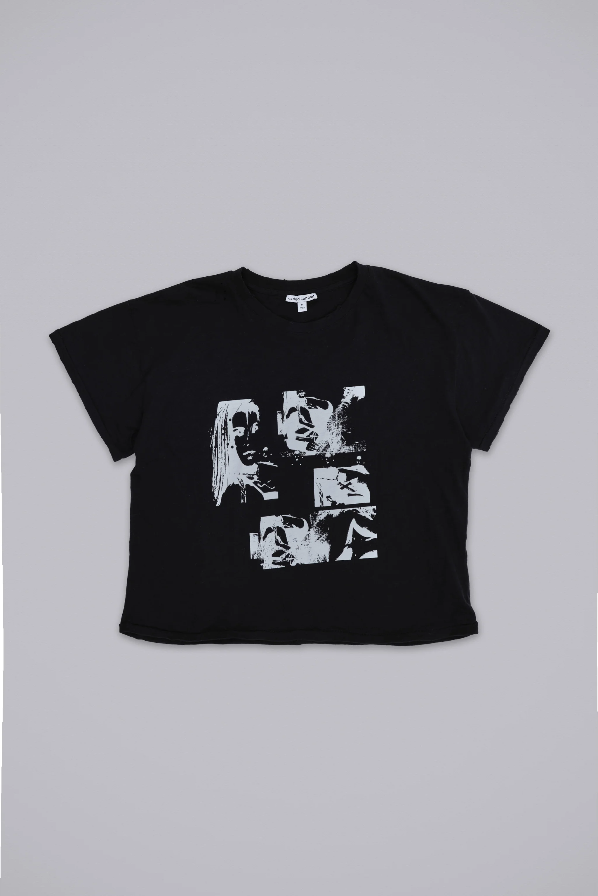 Gun Girl Cropped T-Shirt - Image 3