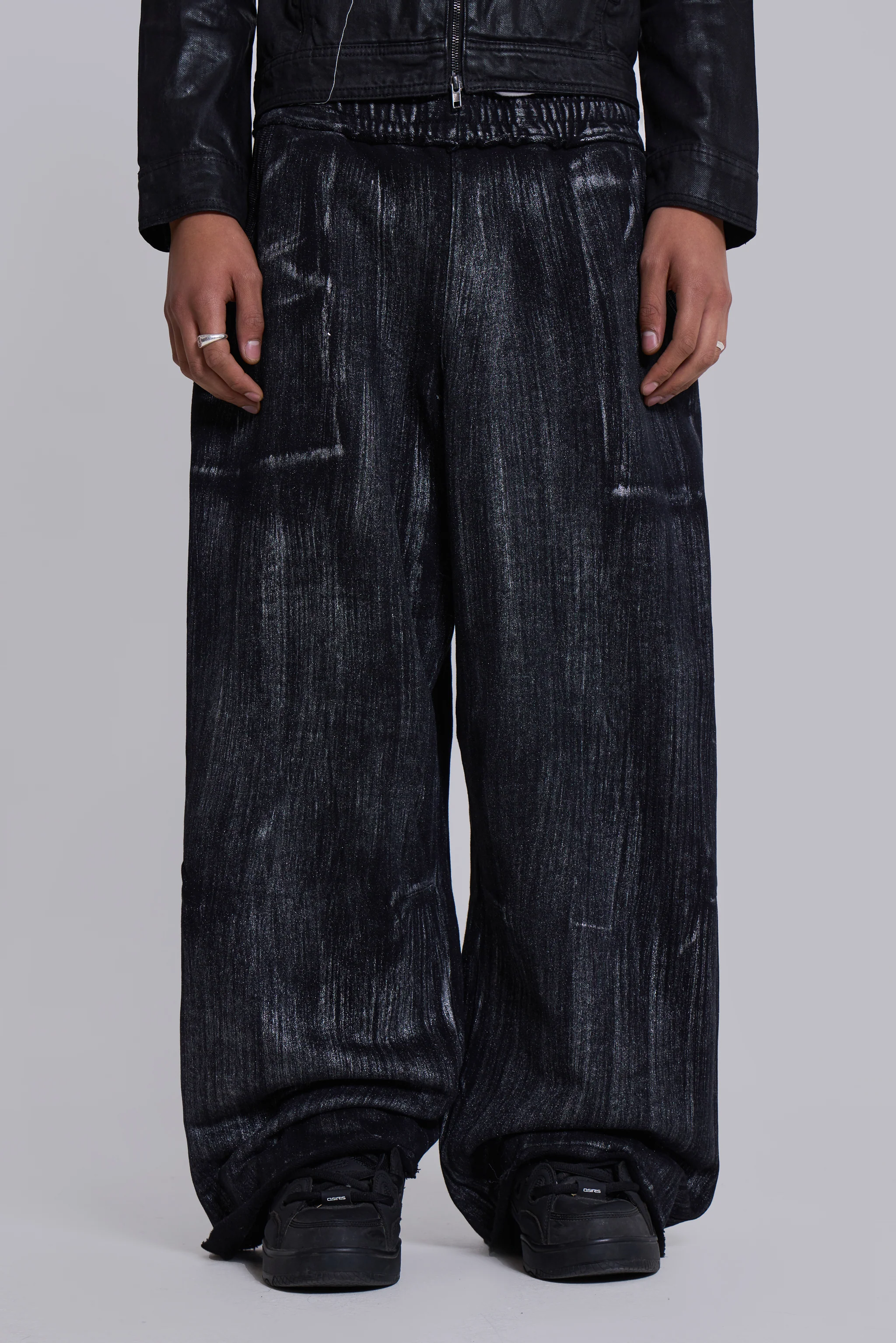 Gunmetal Wash Monster Joggers - Image 9