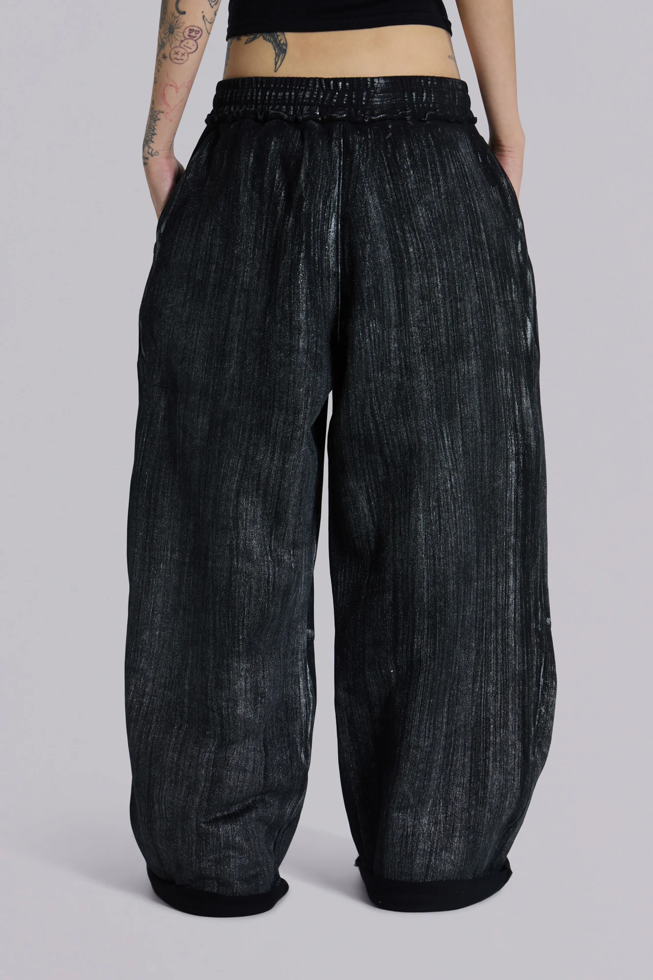 Gunmetal Wash Monster Joggers - Image 5