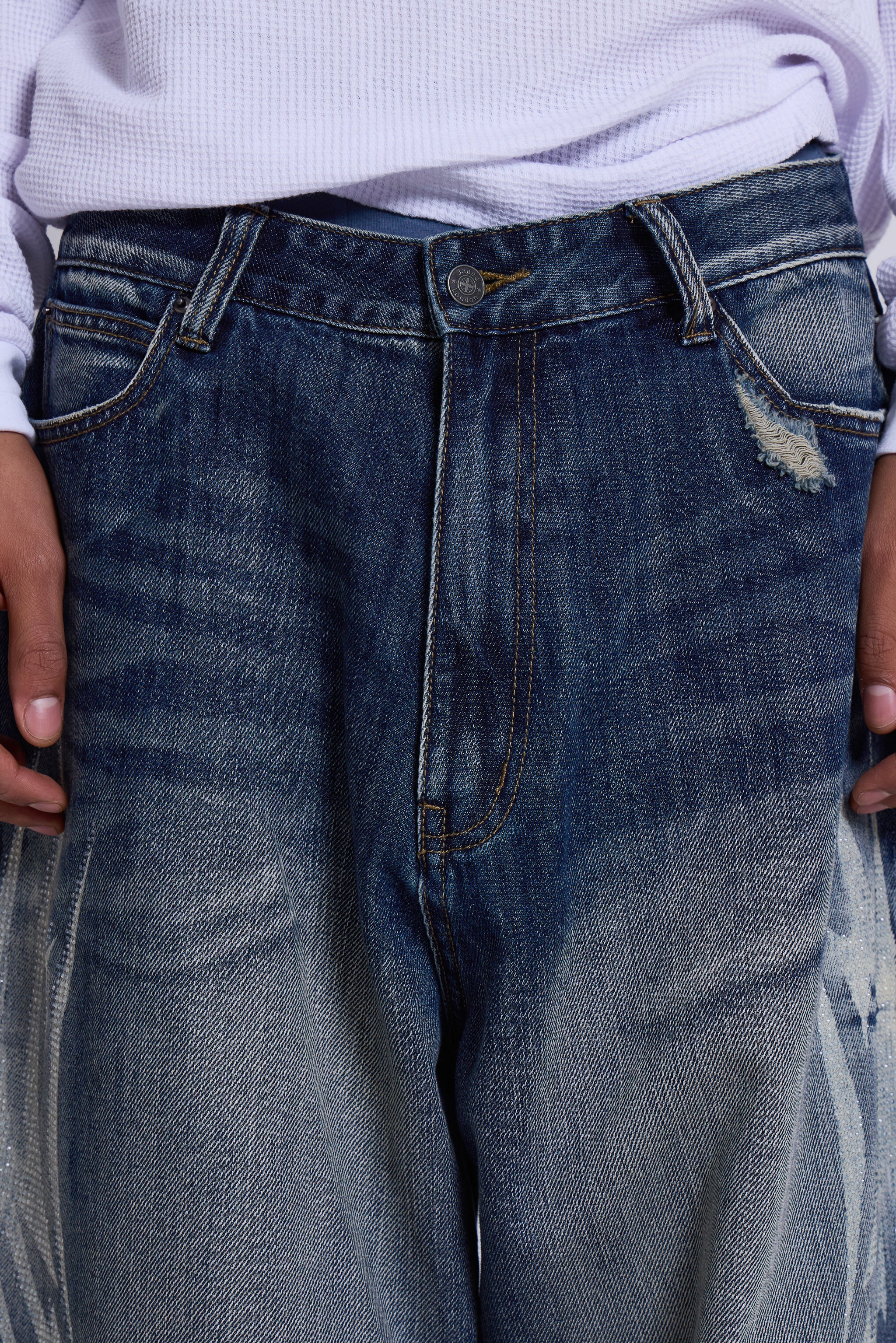 Blue Jewel Blade XL Colossus Jeans - Image 12