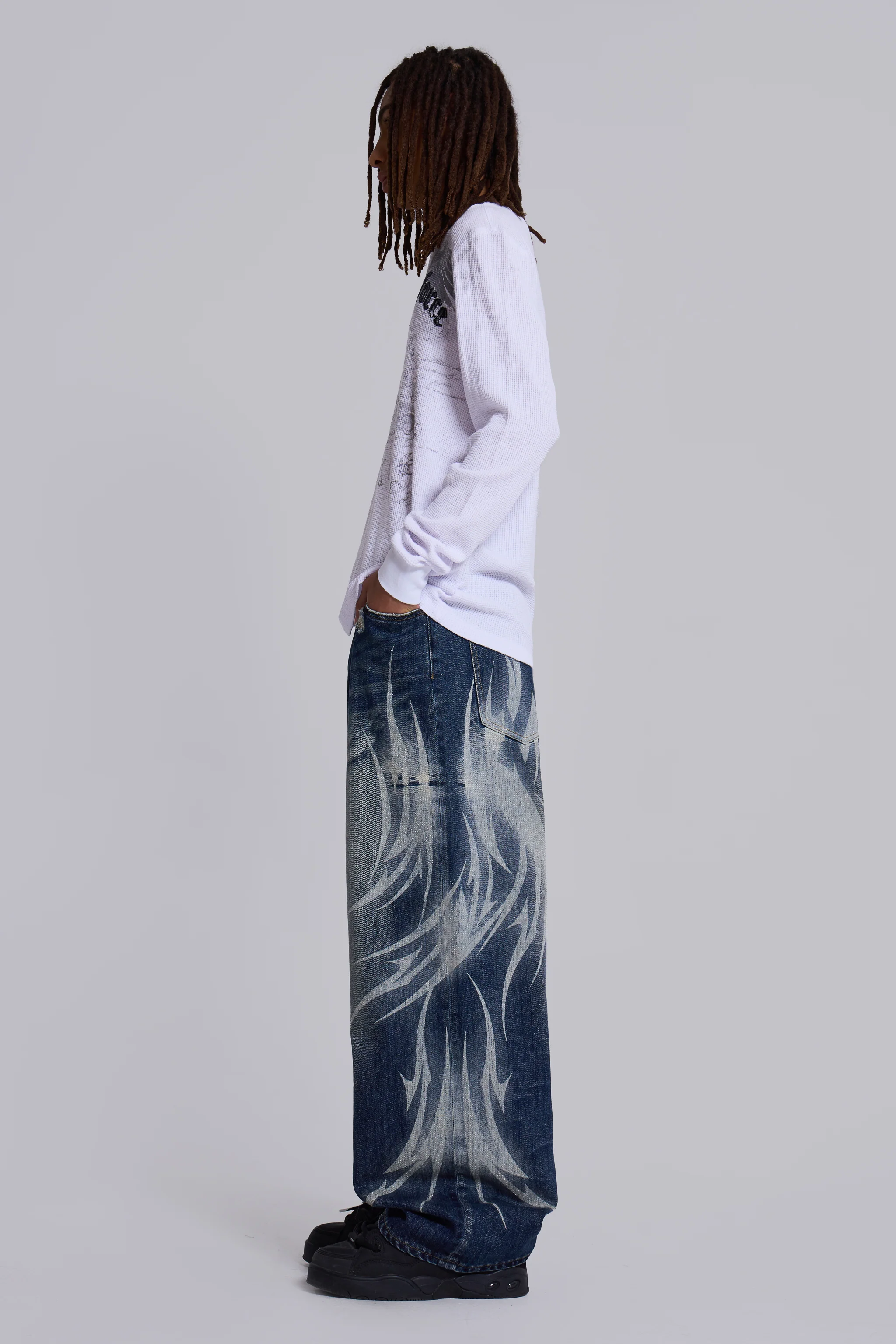 Blue Jewel Blade XL Colossus Jeans - Image 4
