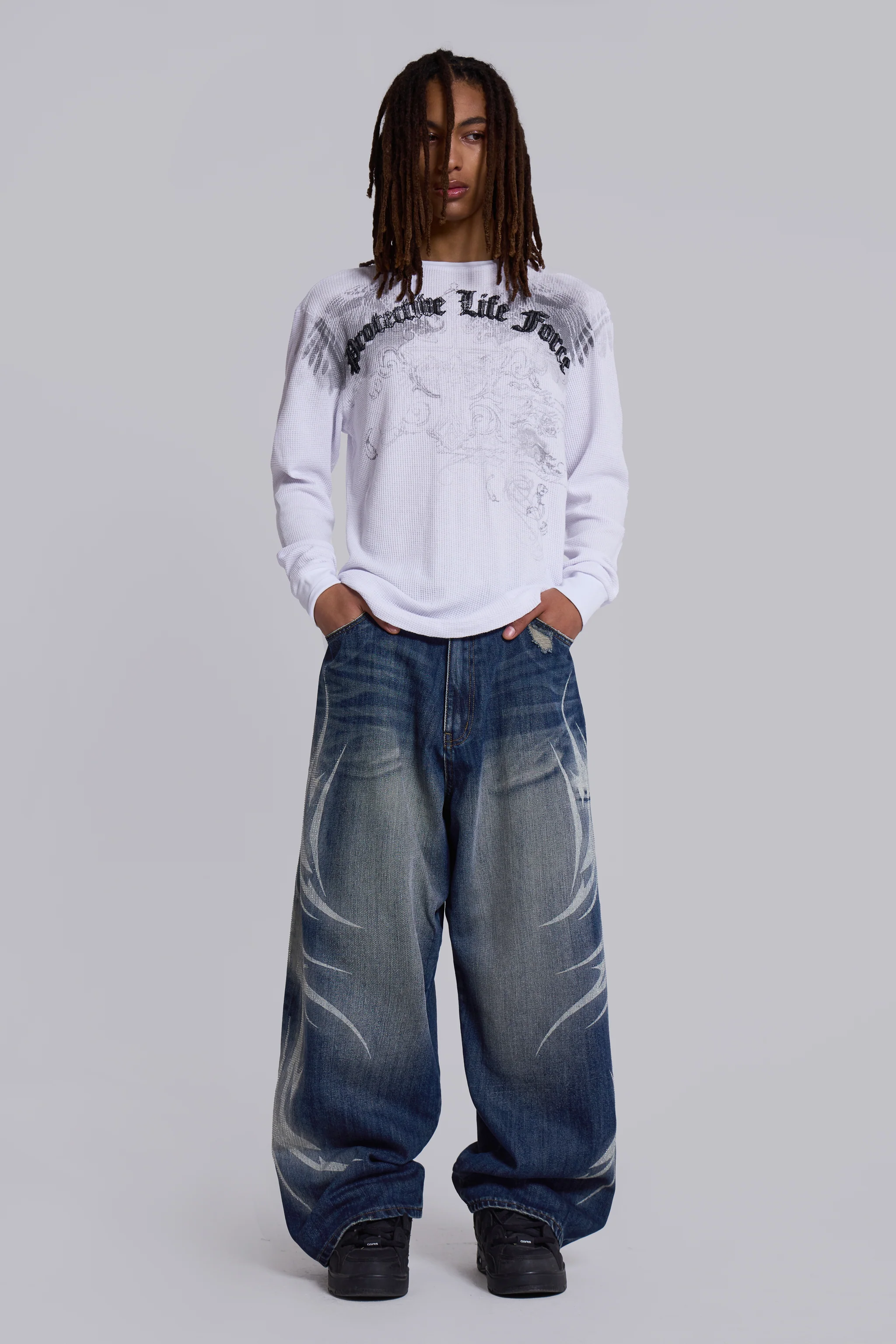 Blue Jewel Blade XL Colossus Jeans - Image 7