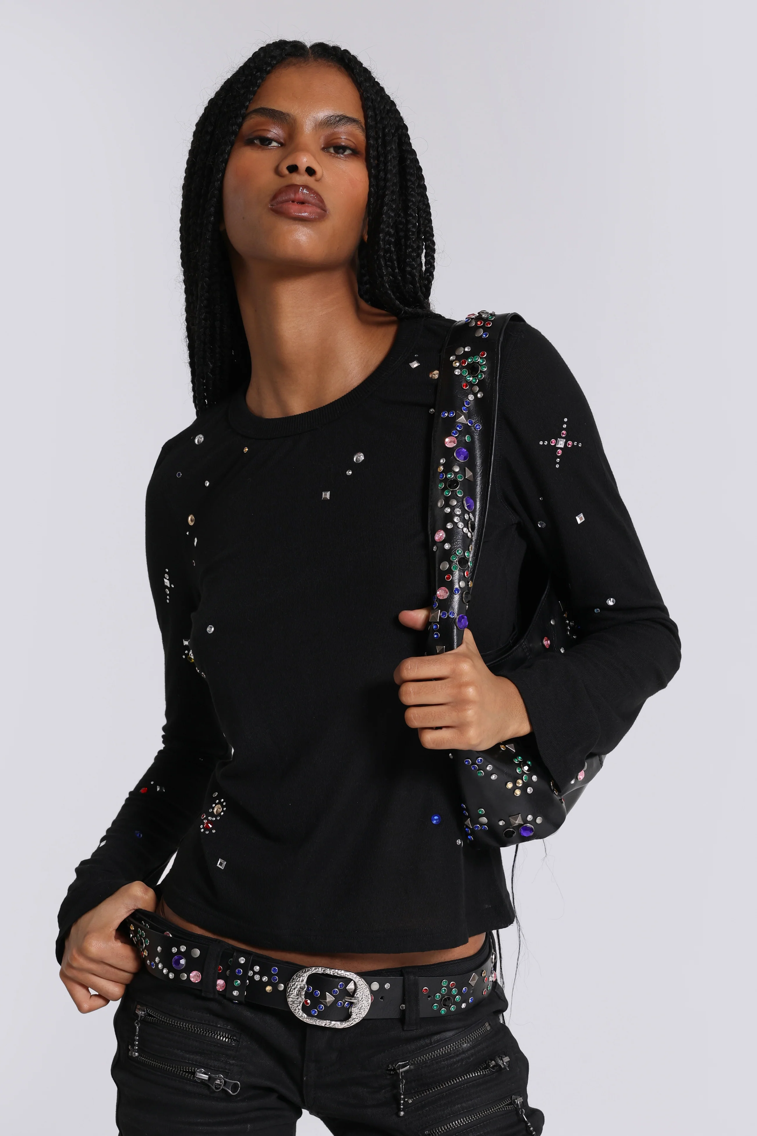 Jexa Jewel Studded Belt - Image 4
