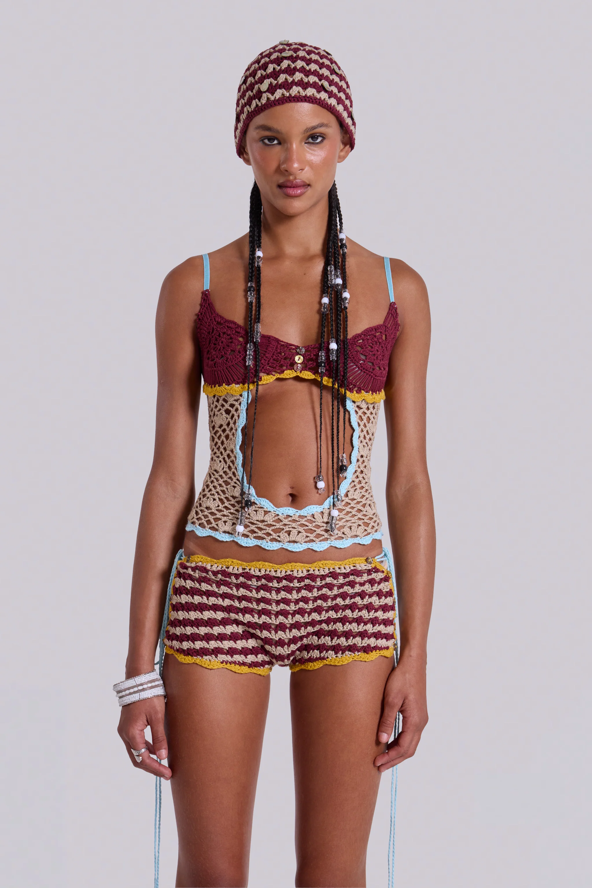 Kalani Cut Out Crochet Top - Image 5