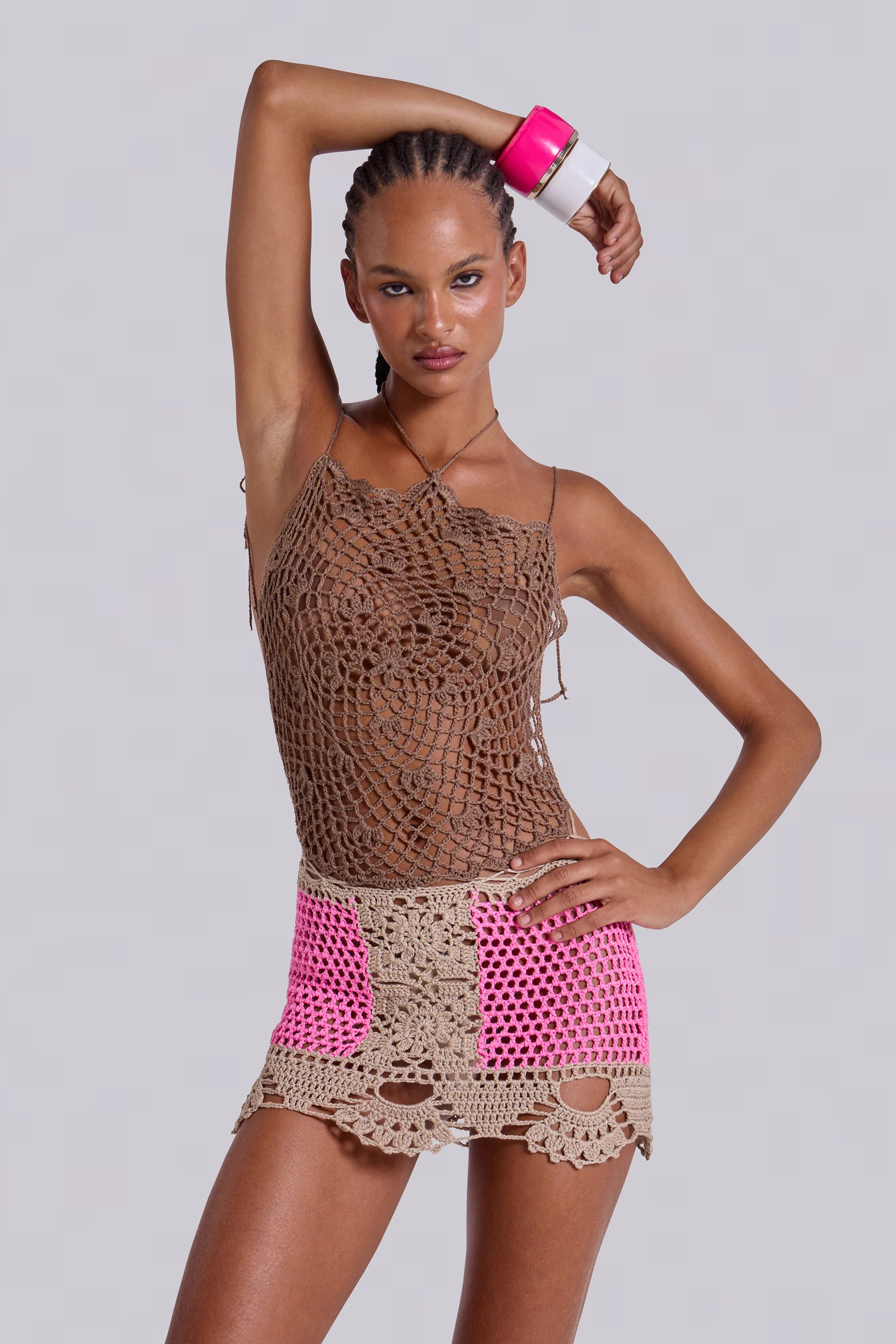Tahlia Backless Crochet Dress - Image 4