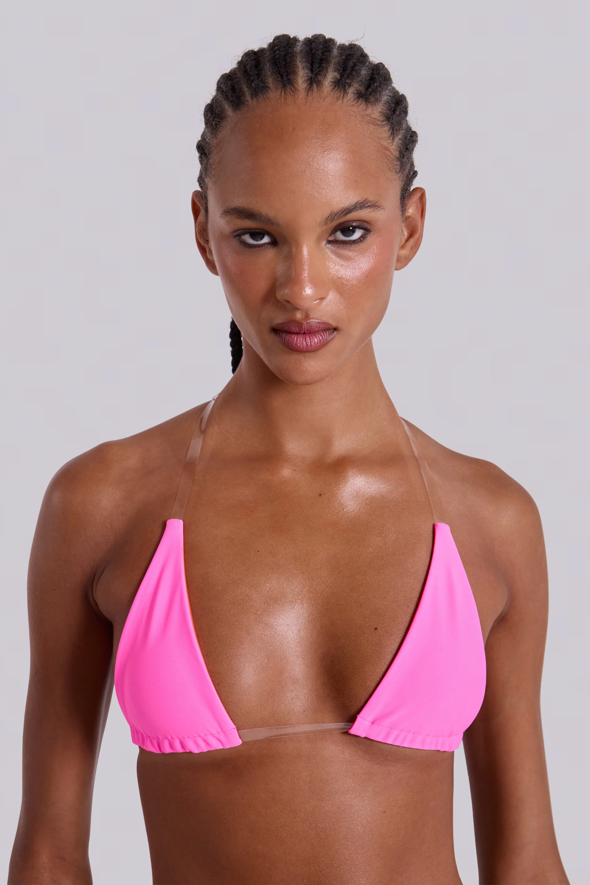 Kea Reversible Neon Micro Triangle Bikini Top - Image 7