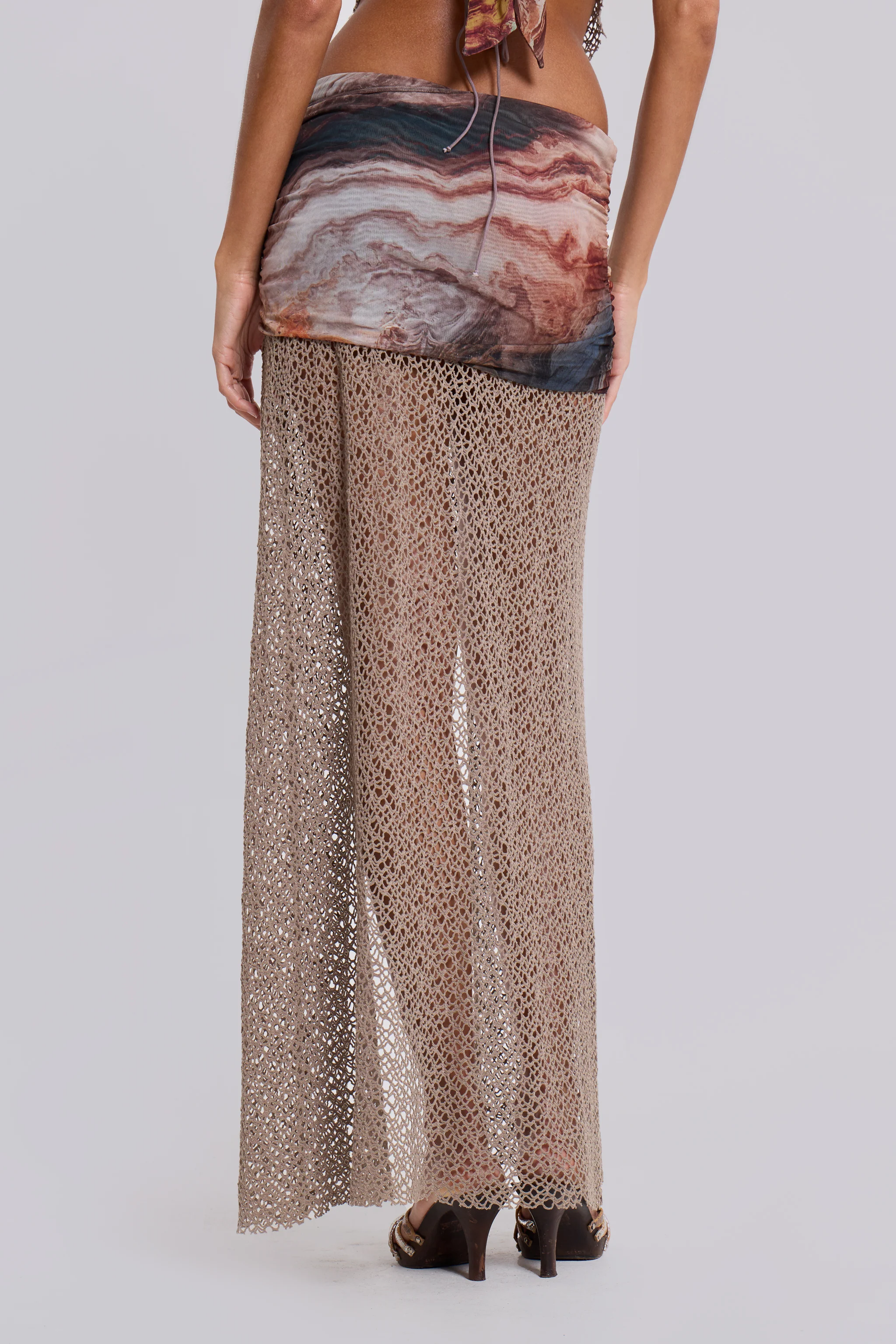 Kumina Layered Maxi Skirt - Image 5