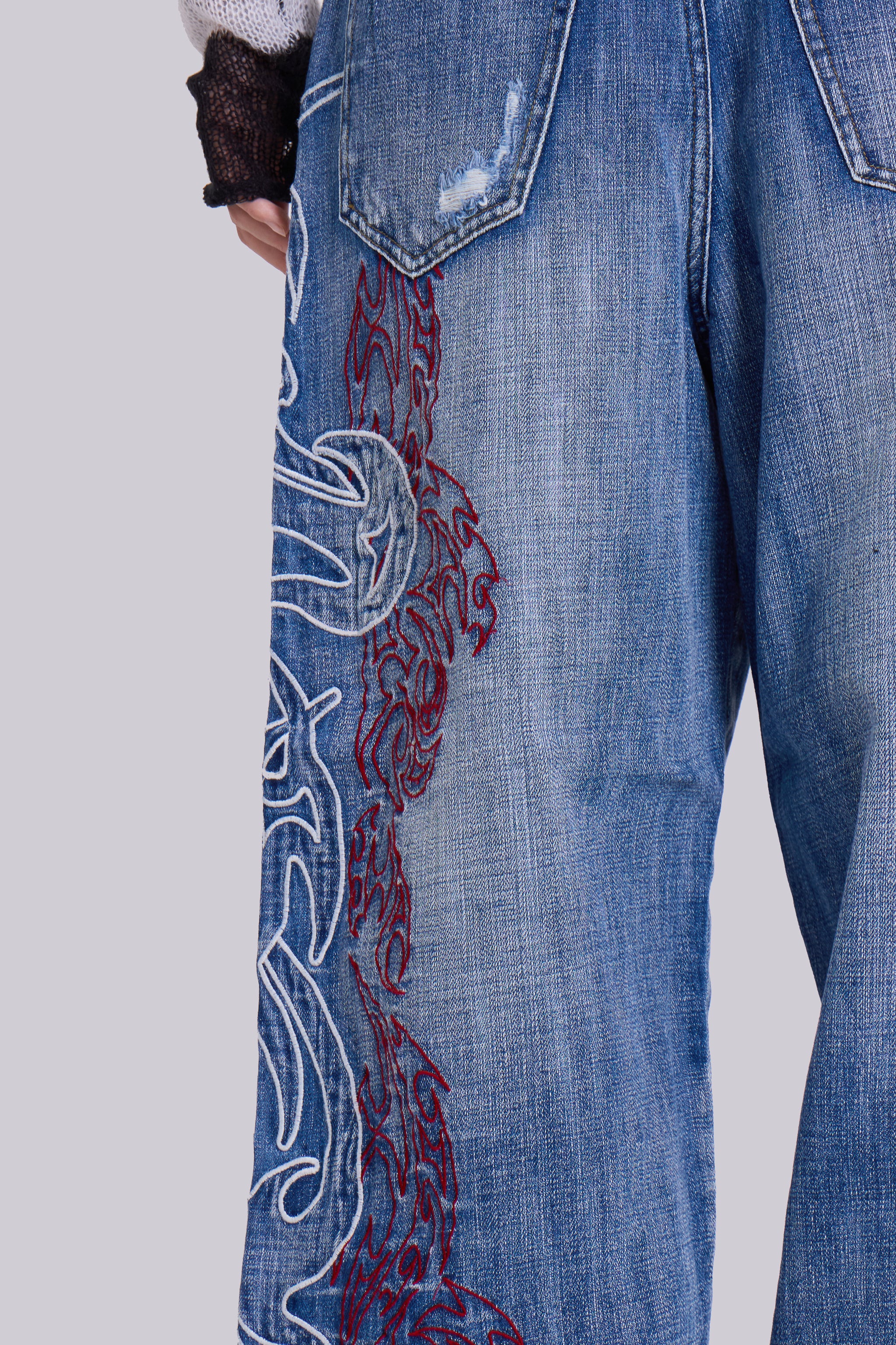 Layered Tribal XL Colossus Jeans - Image 8