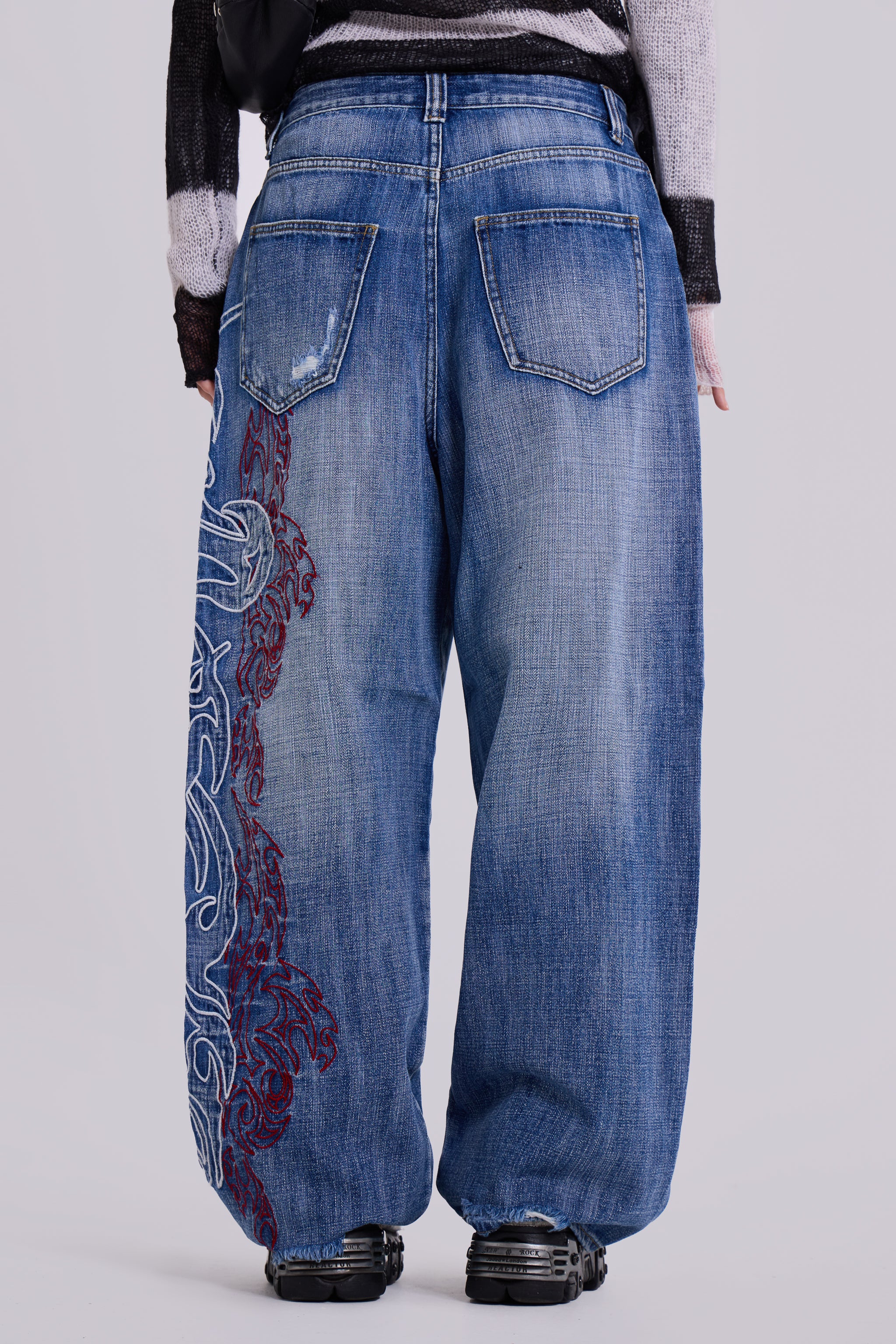 Layered Tribal XL Colossus Jeans - Image 9