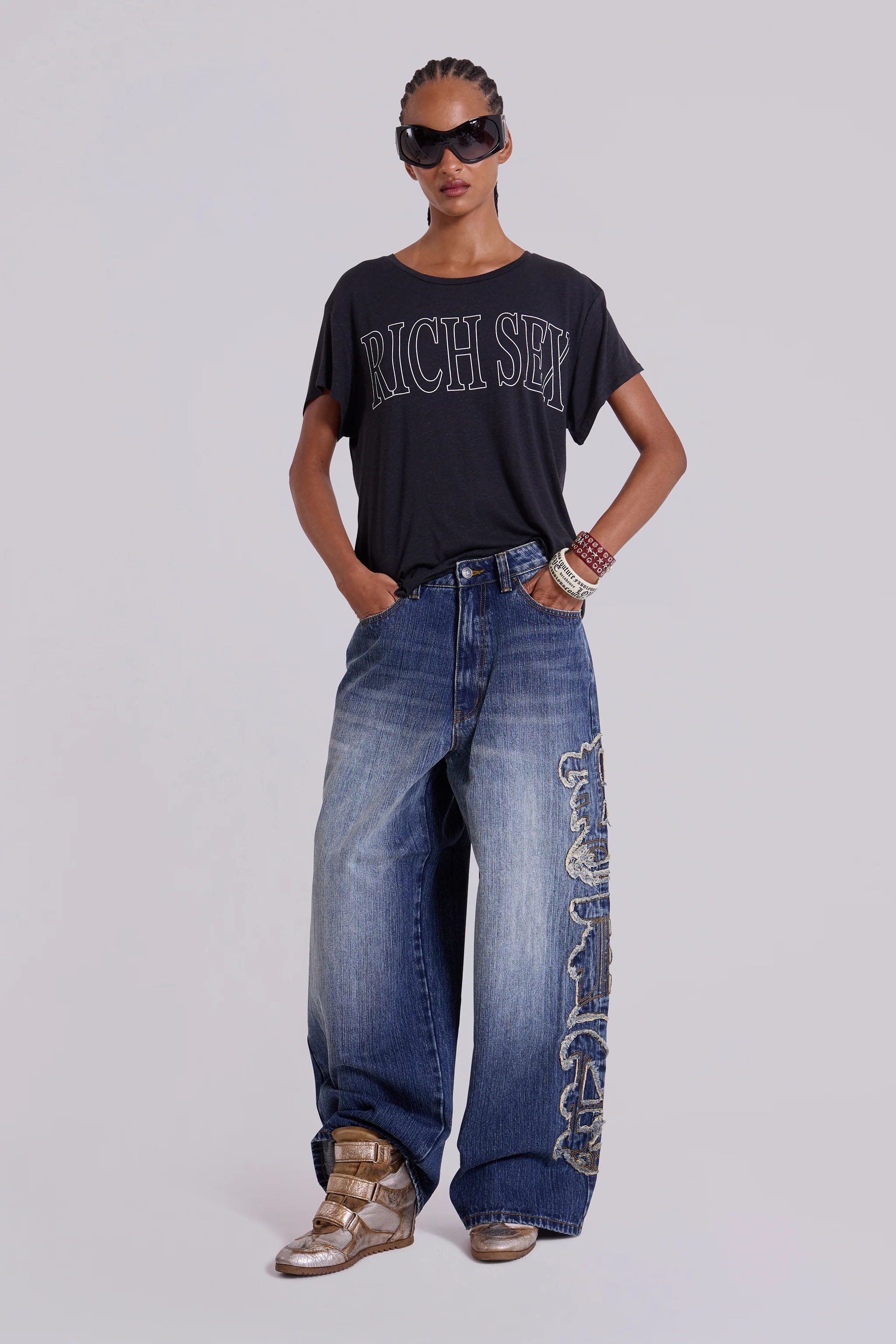 LDN Applique XL Colossus Jeans - Image 4