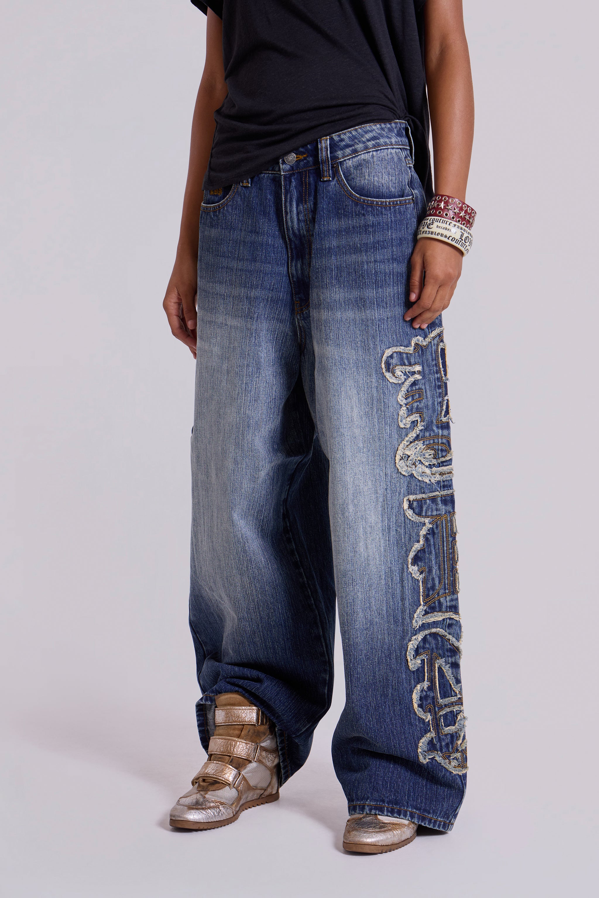 LDN Applique XL Colossus Jeans - Image 5
