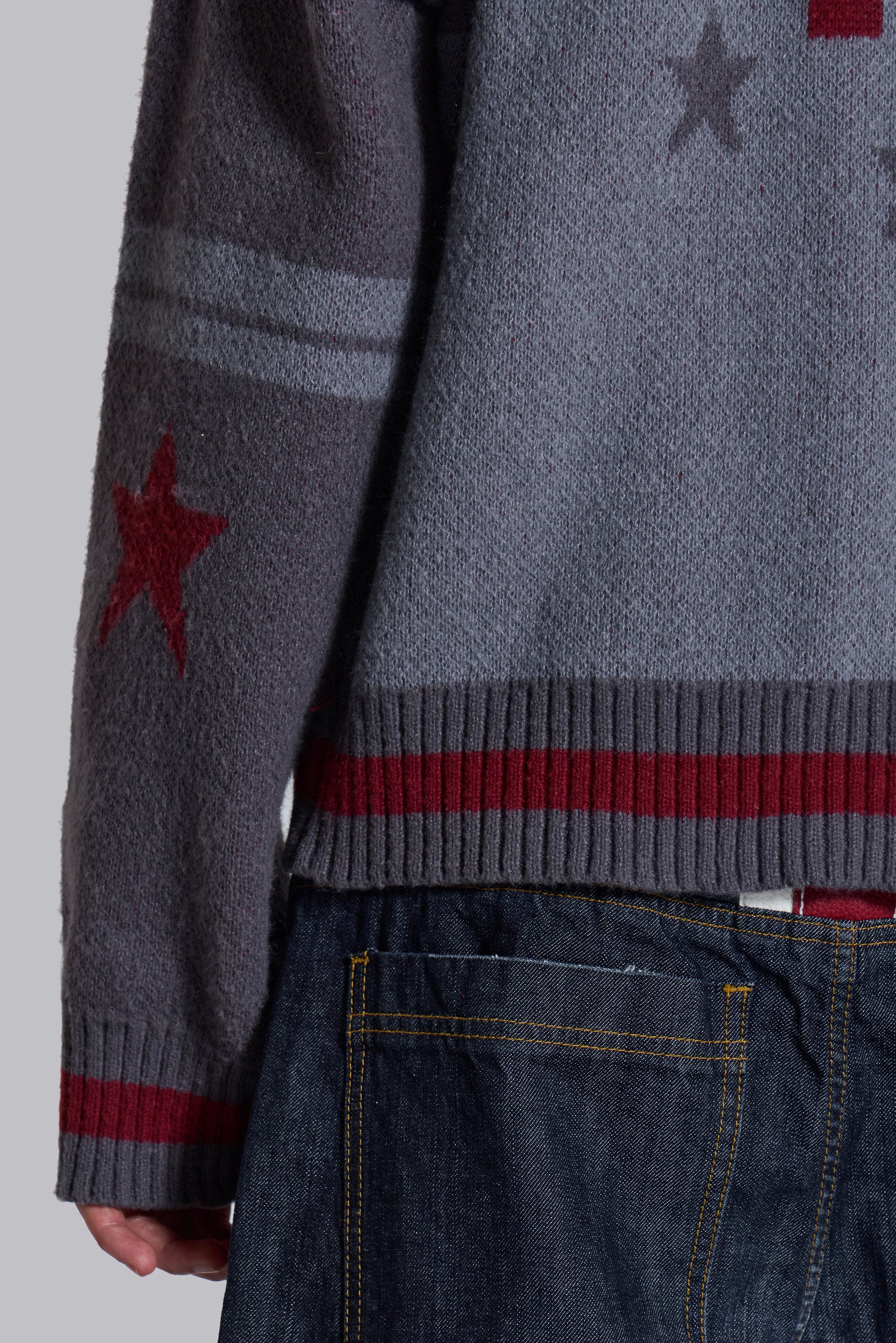 LDN Knitted Zip-Up Hoodie - Image 6