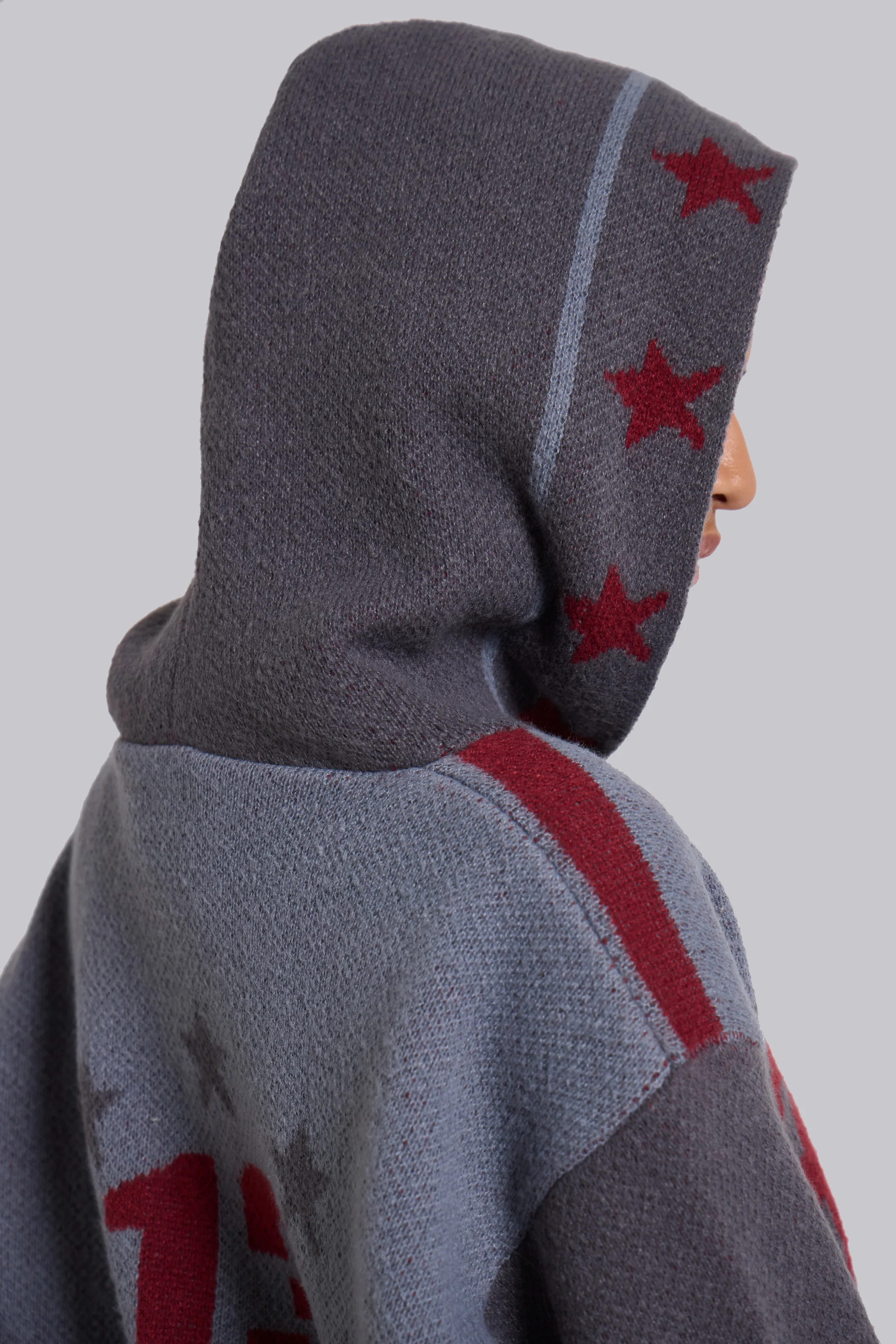 LDN Knitted Zip-Up Hoodie - Image 3