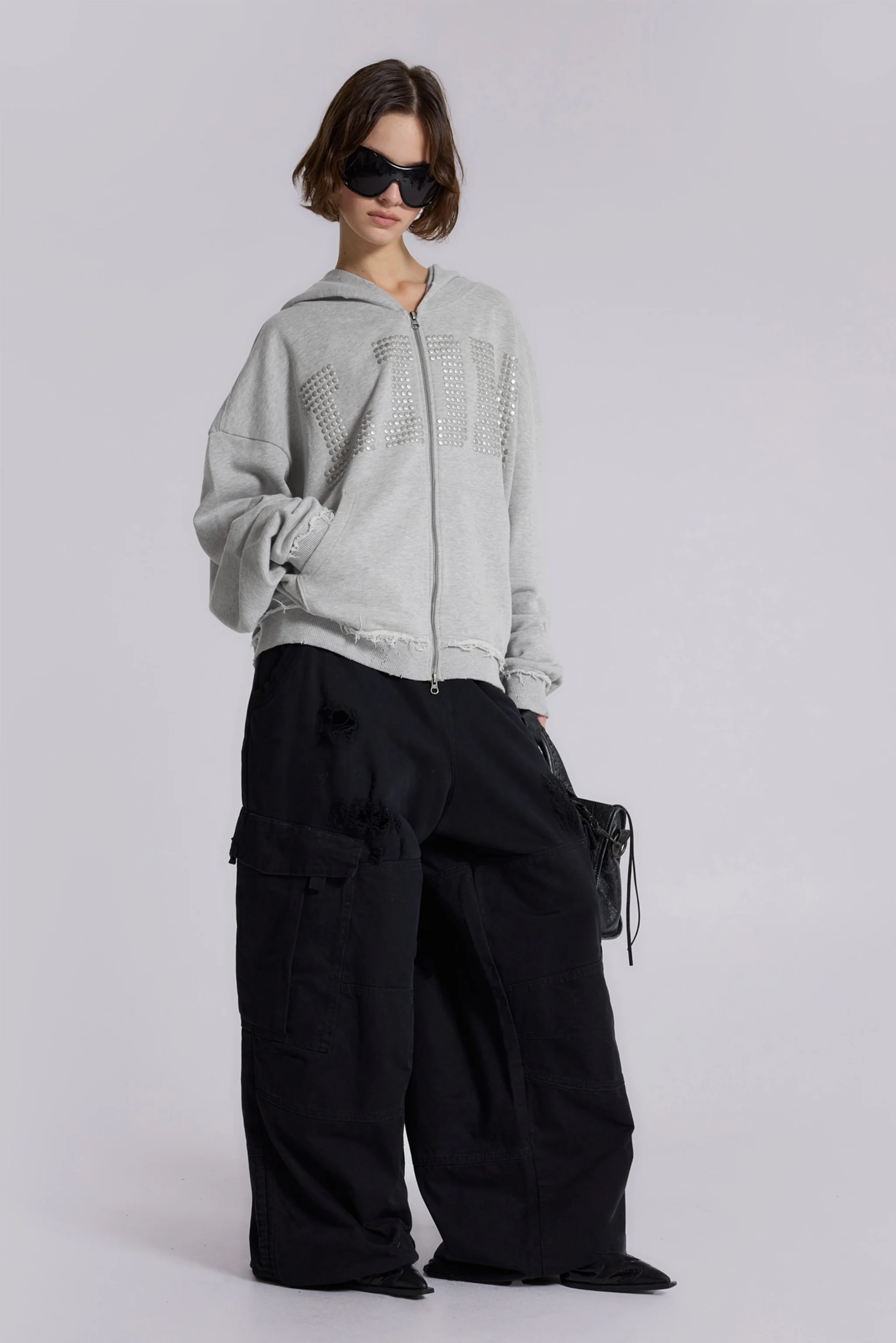 LDN Stud Monster Hoodie - Image 3