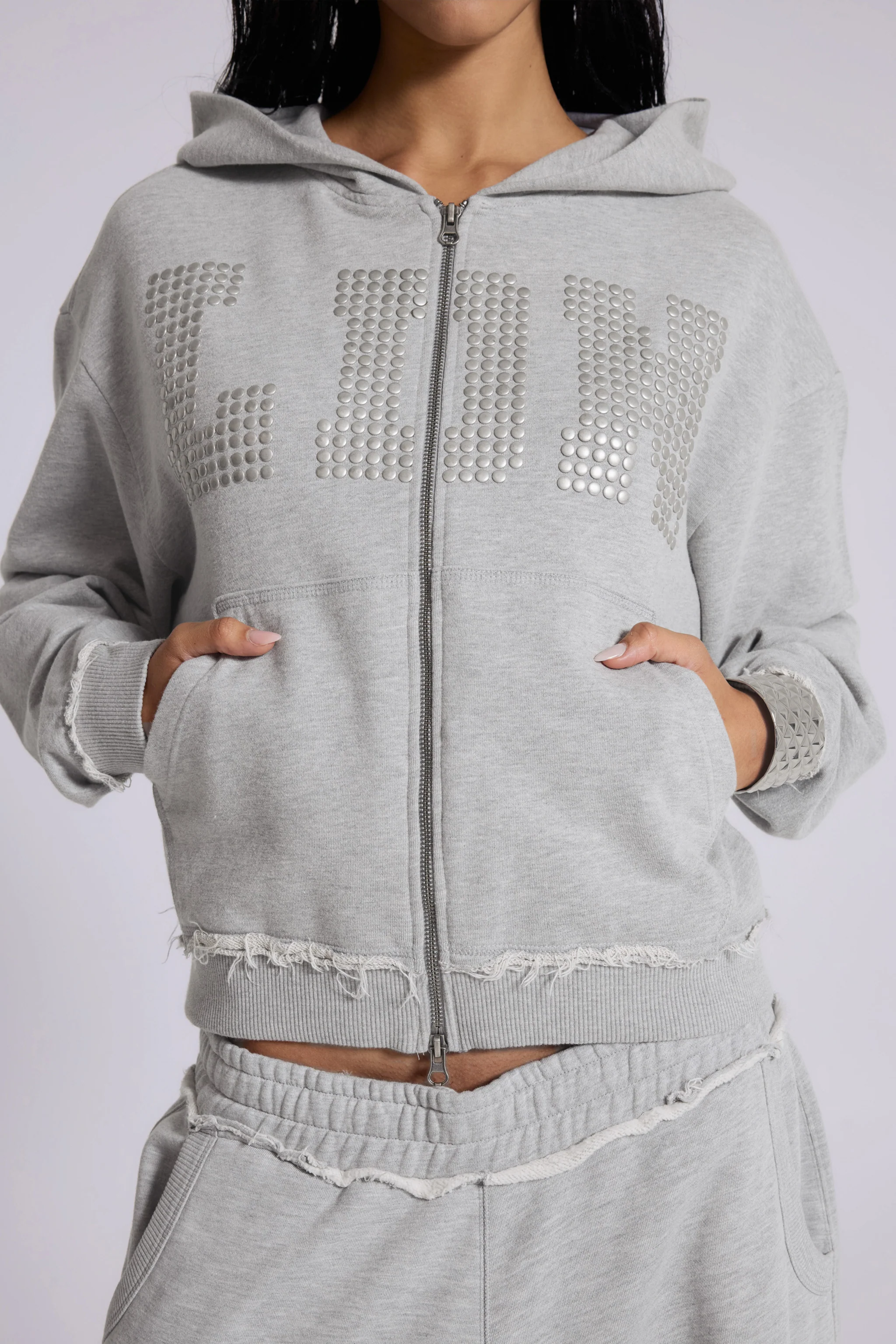 LDN Stud Monster Hoodie - Image 9