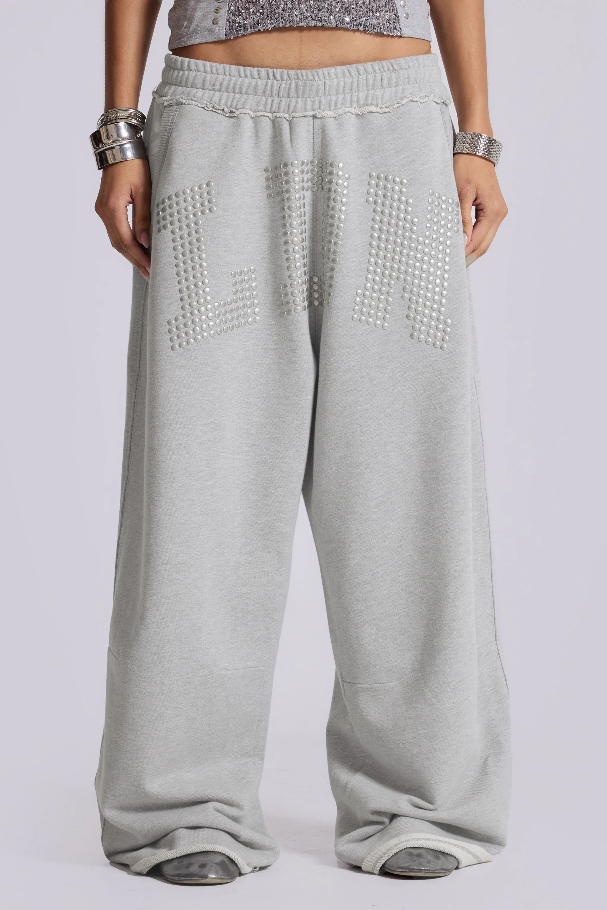LDN Stud Monster Joggers - Image 4