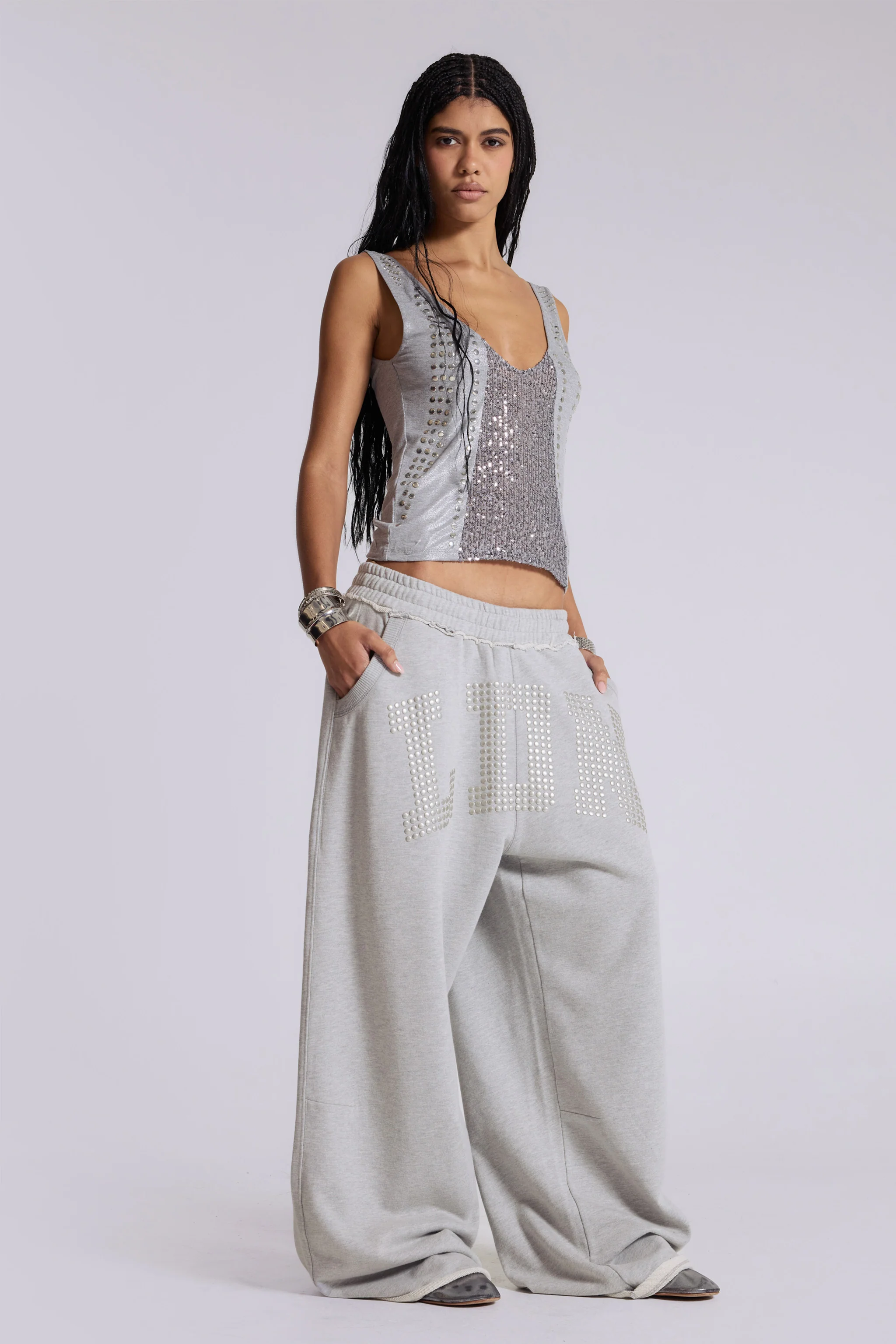 LDN Stud Monster Joggers - Image 6