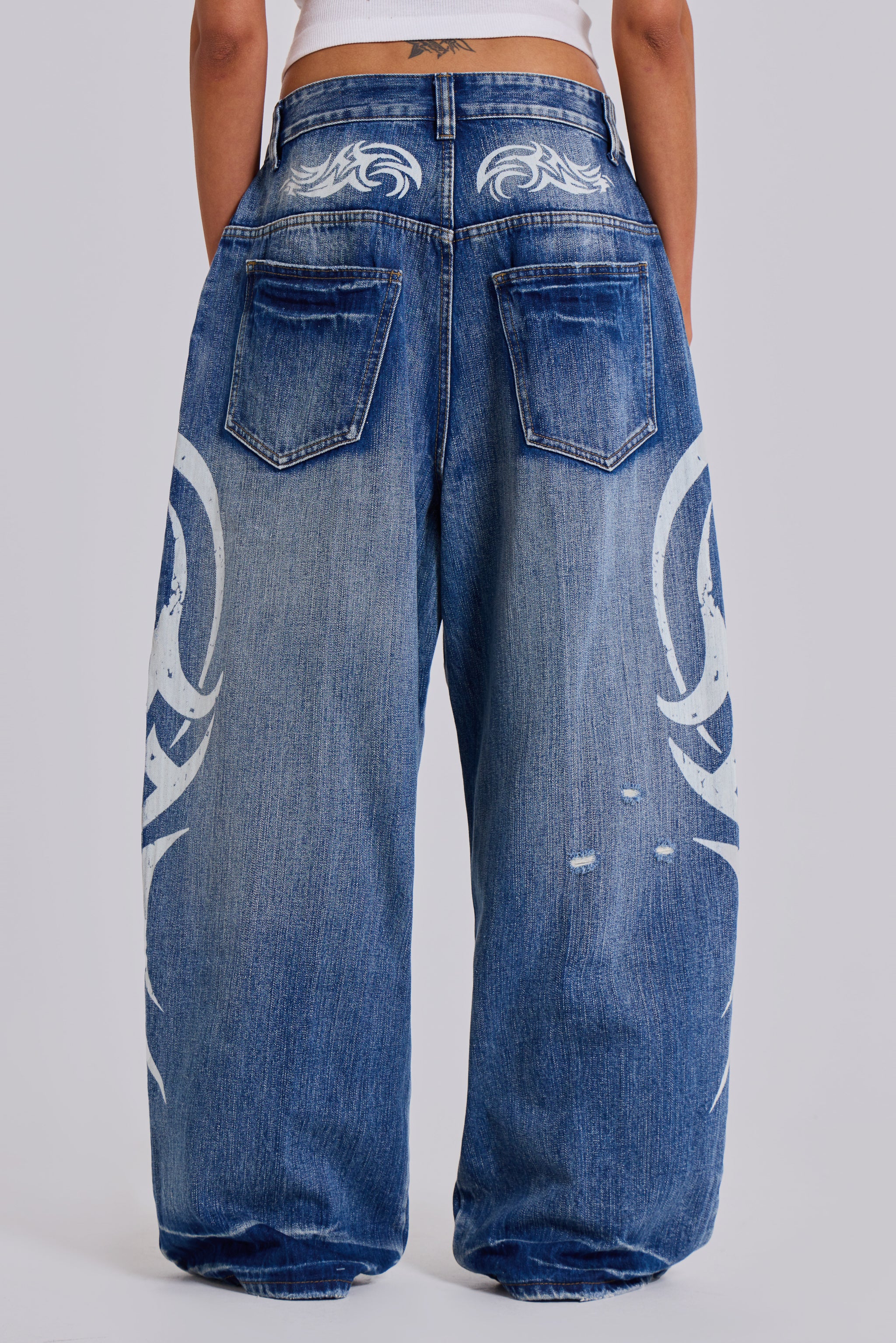 Light Wash Blade XL Colossus Jeans - Image 3