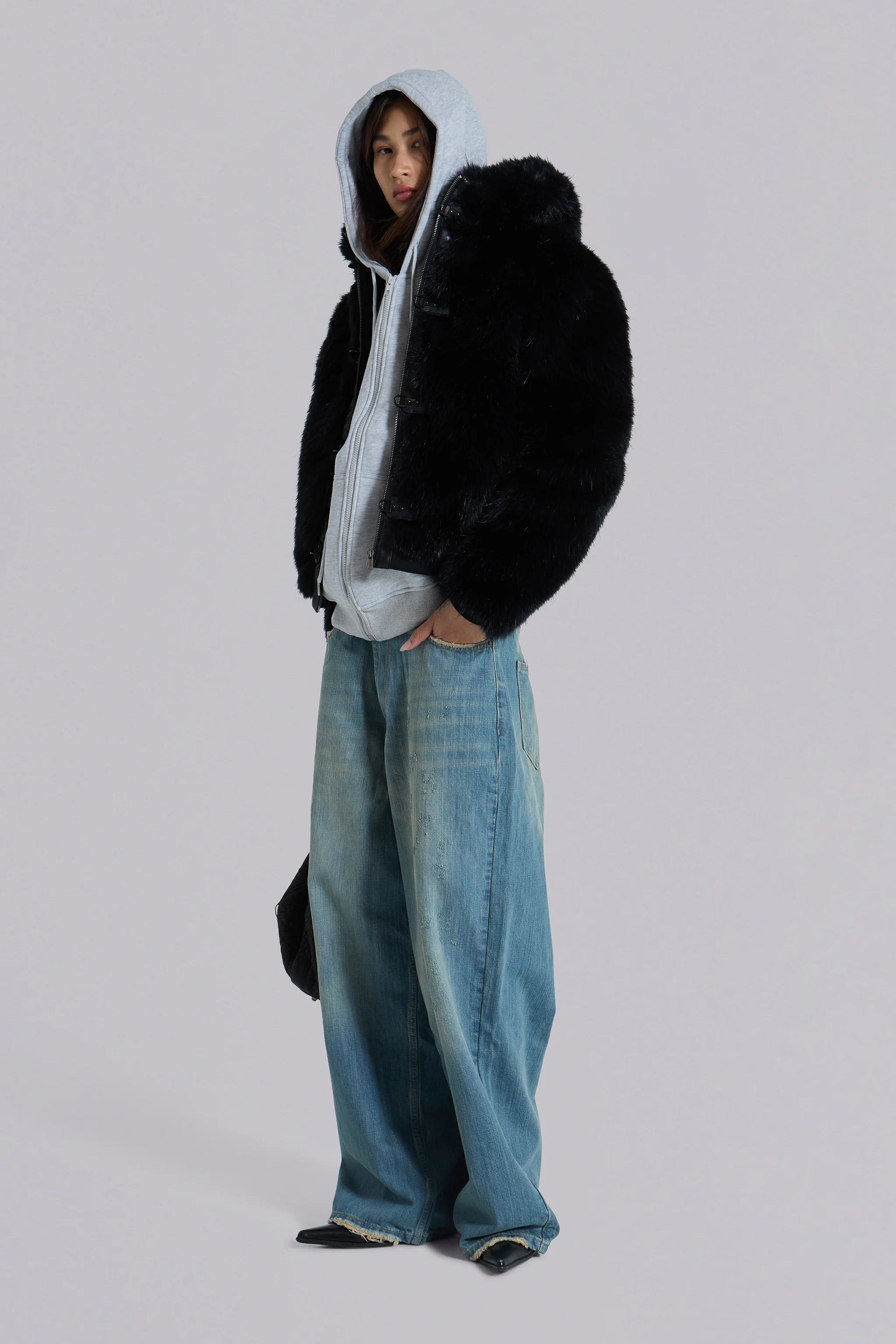 Light Wash Slub XL Colossus Jeans - Image 7