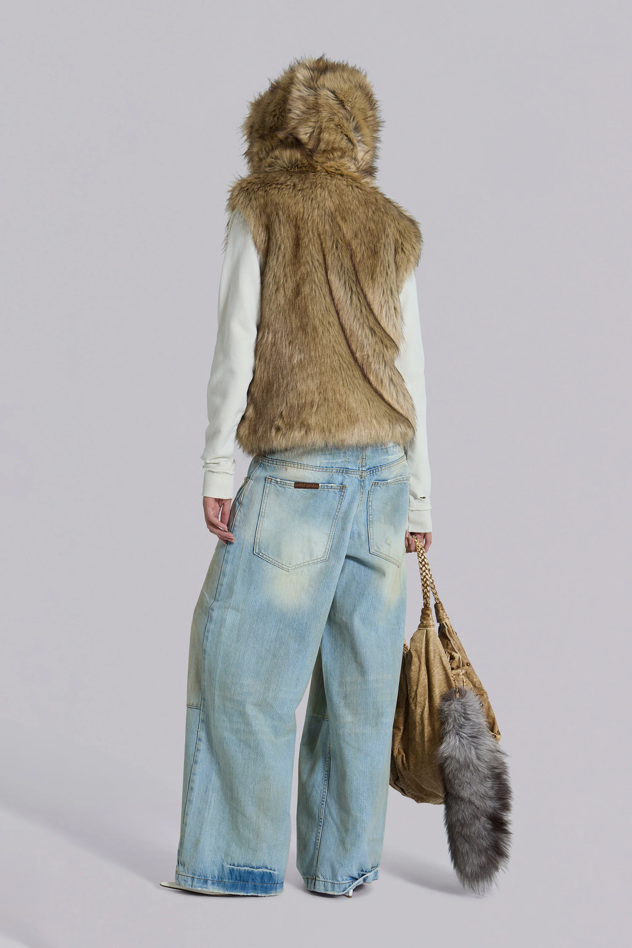Mendoza Faux Fur Gilet - Image 11