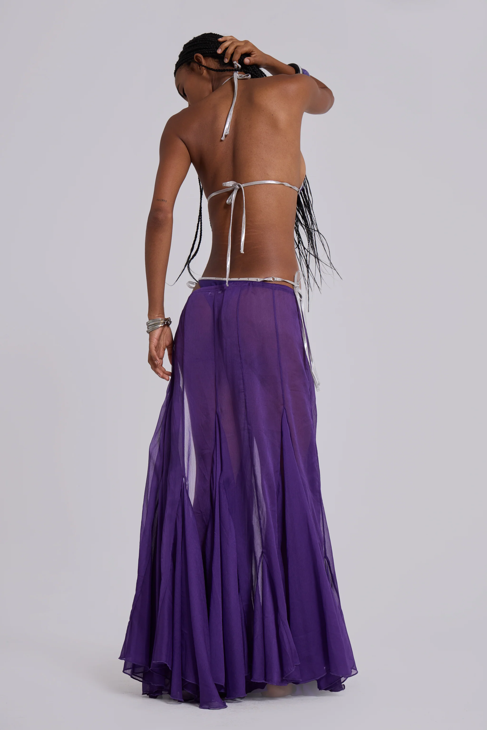 Miria Chiffon Maxi Skirt - Image 15