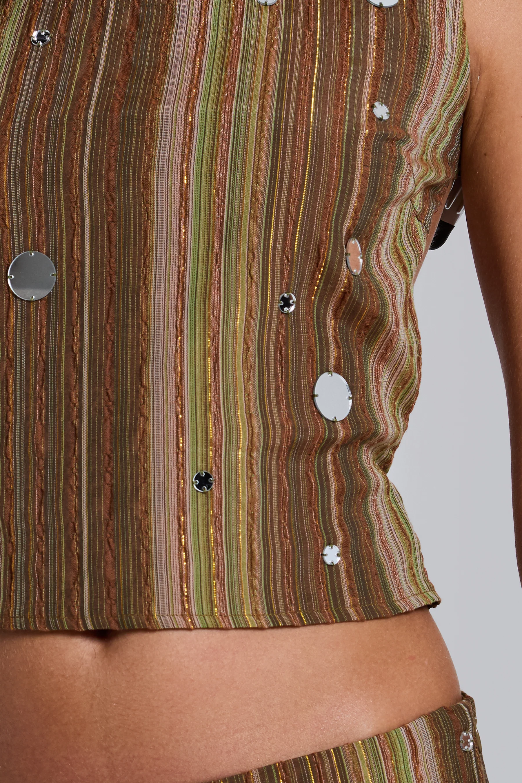 Myrica Mirror Backless Top - Image 3