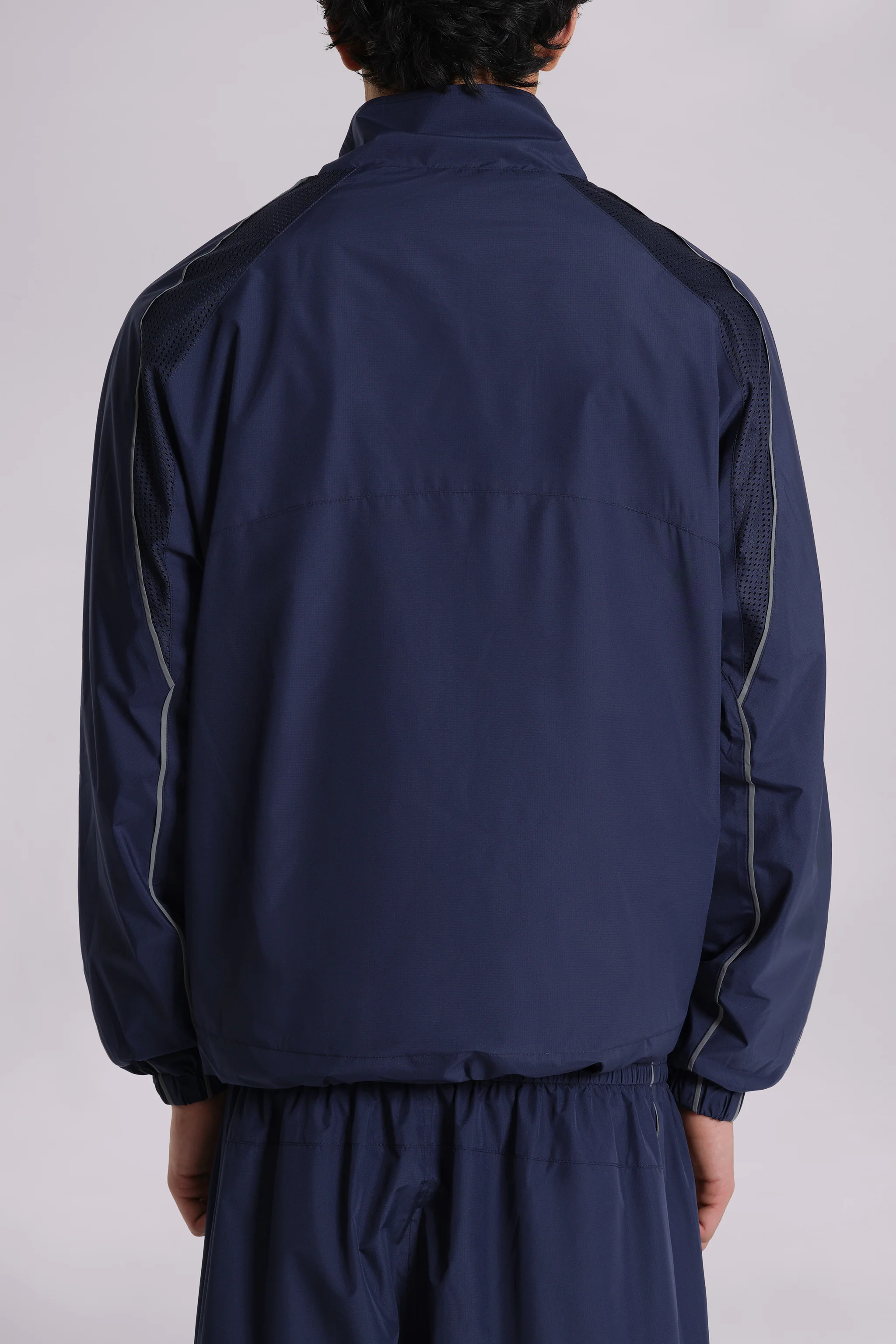 Navy Vapor Tracksuit Top - Image 4