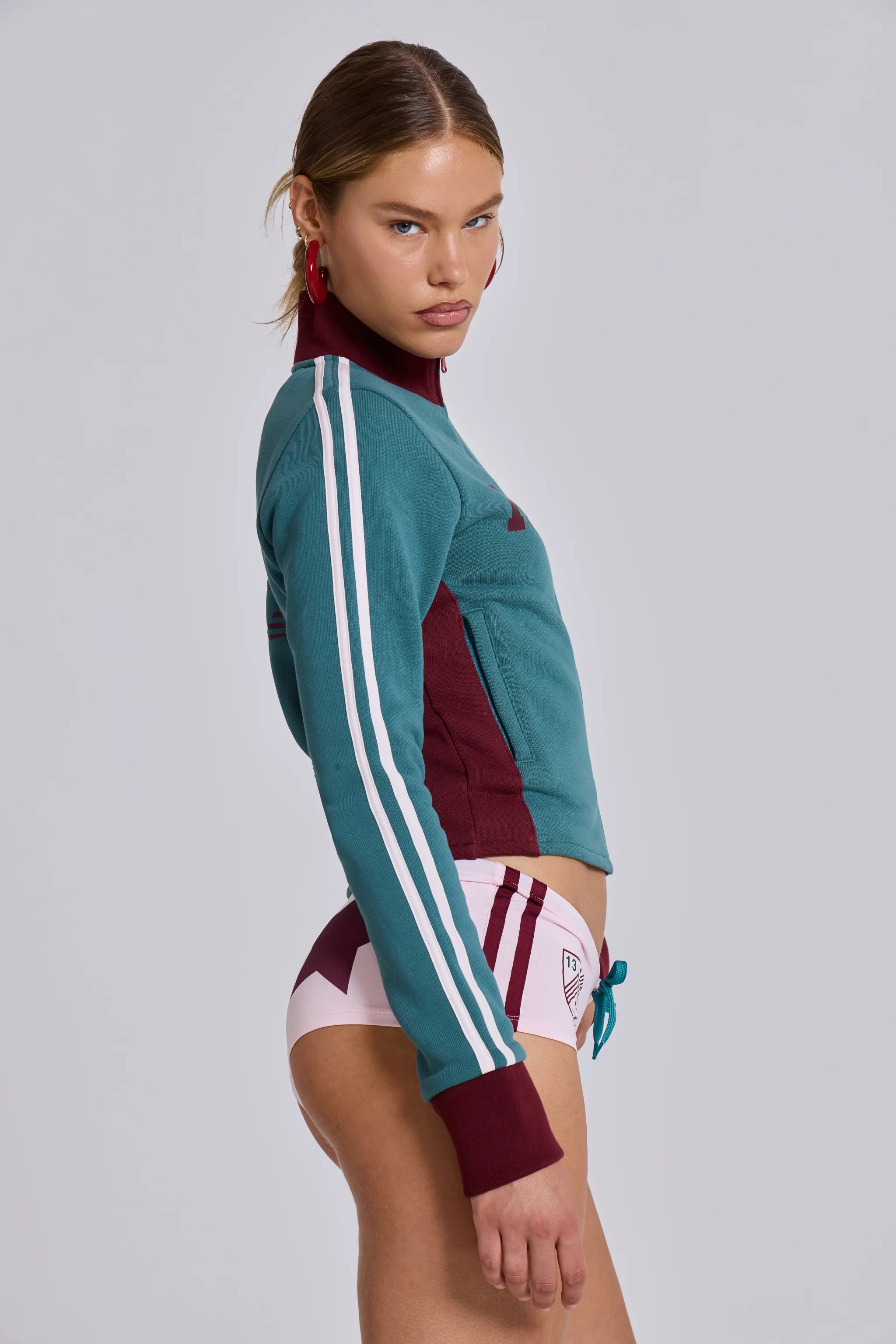 Pink No.13 Football Mini Shorts - Image 10