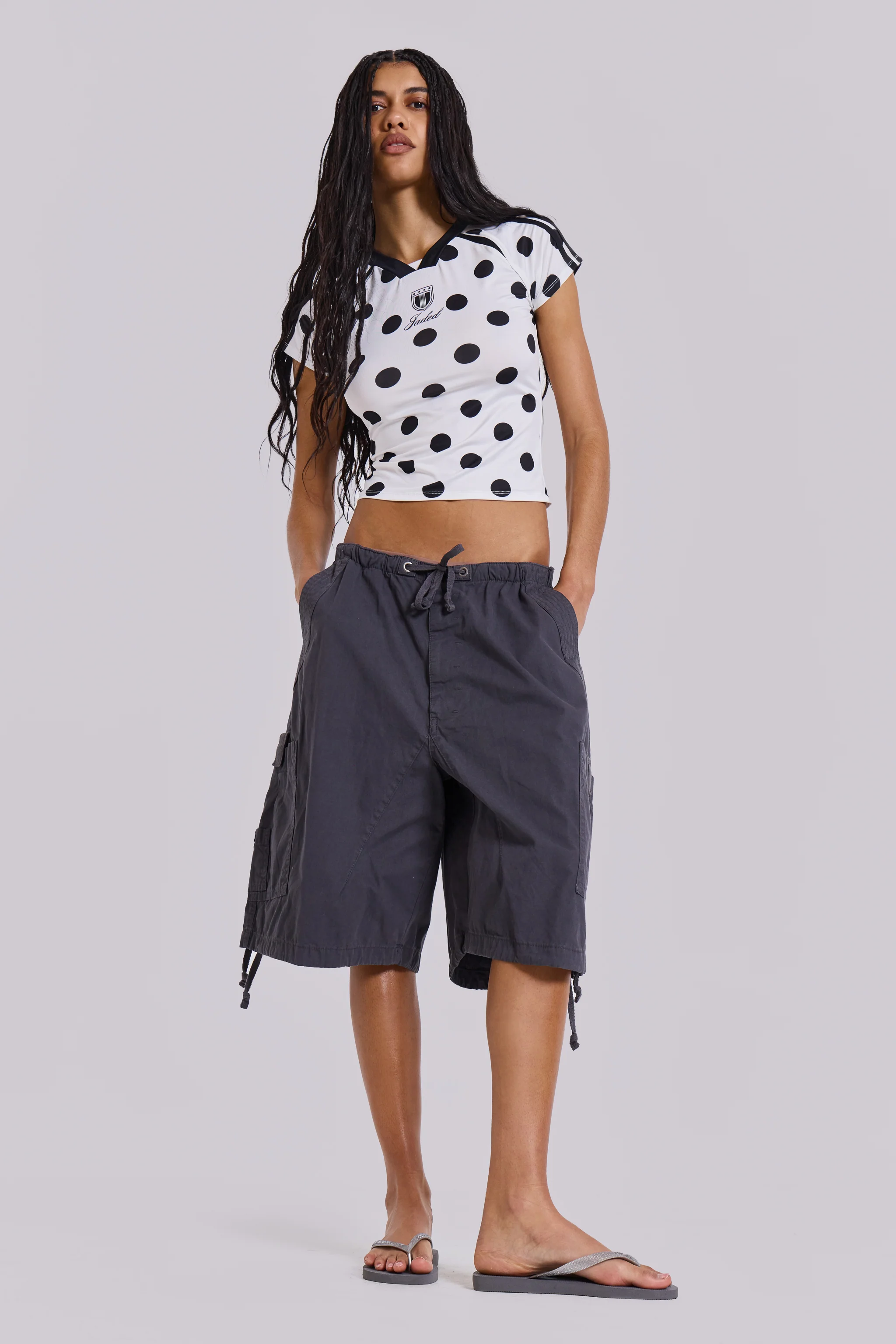 No.13 Polka Dot Football Top - Image 11