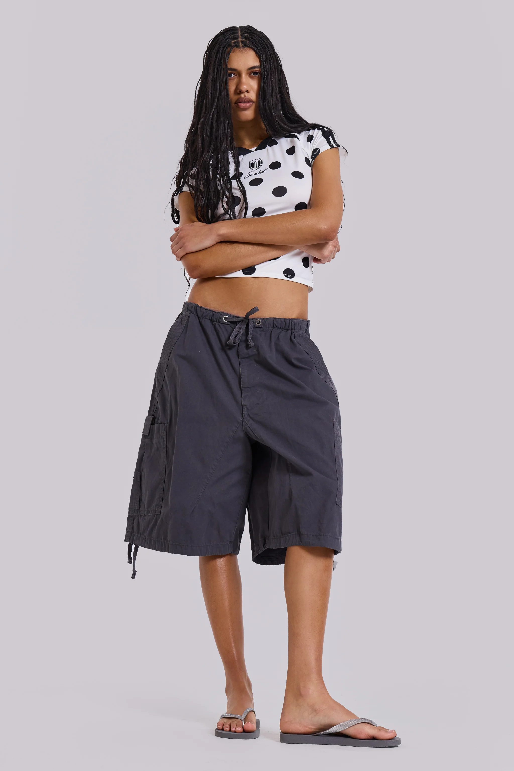 No.13 Polka Dot Football Top - Image 12