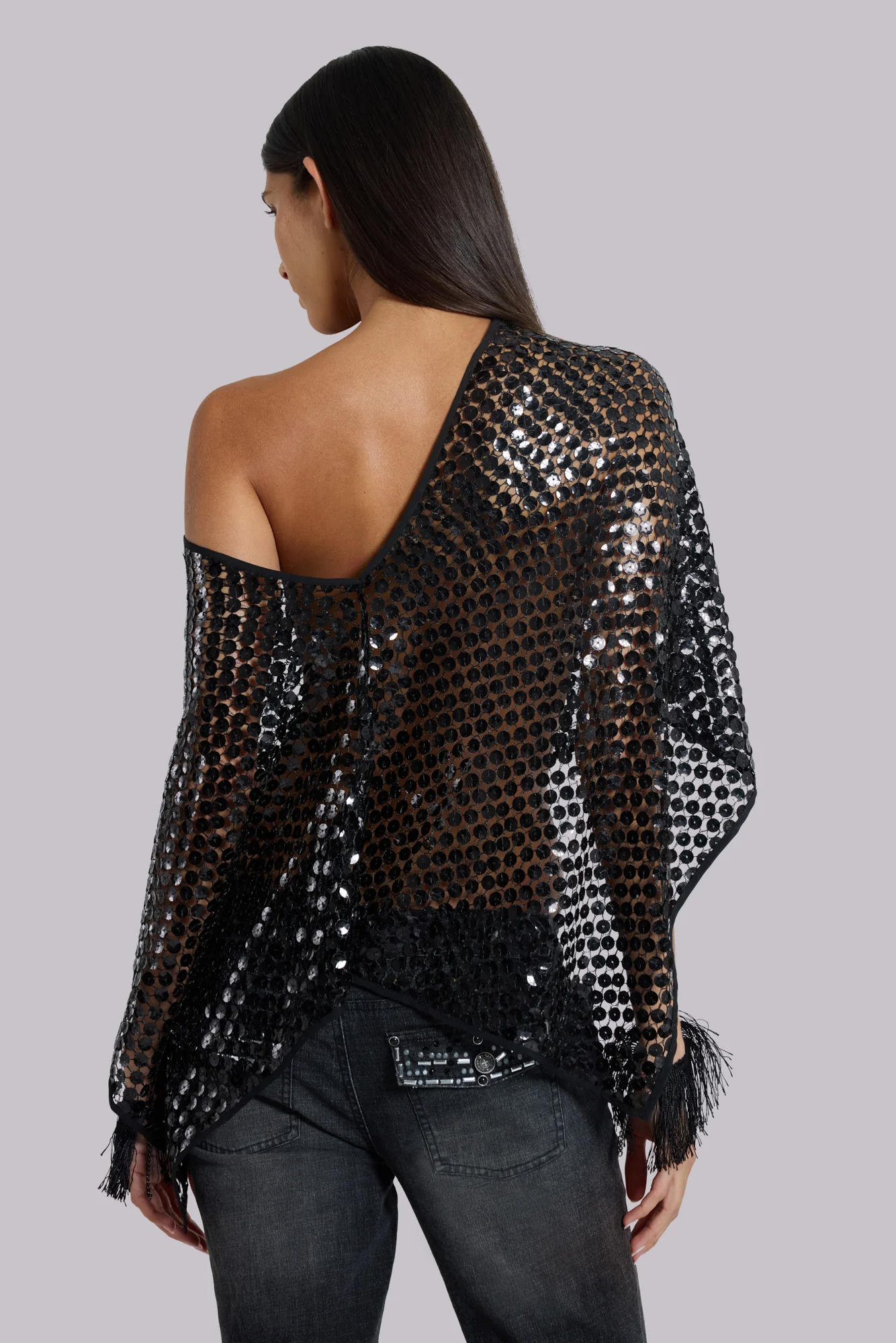 Noctis Sequin Cape - Image 3
